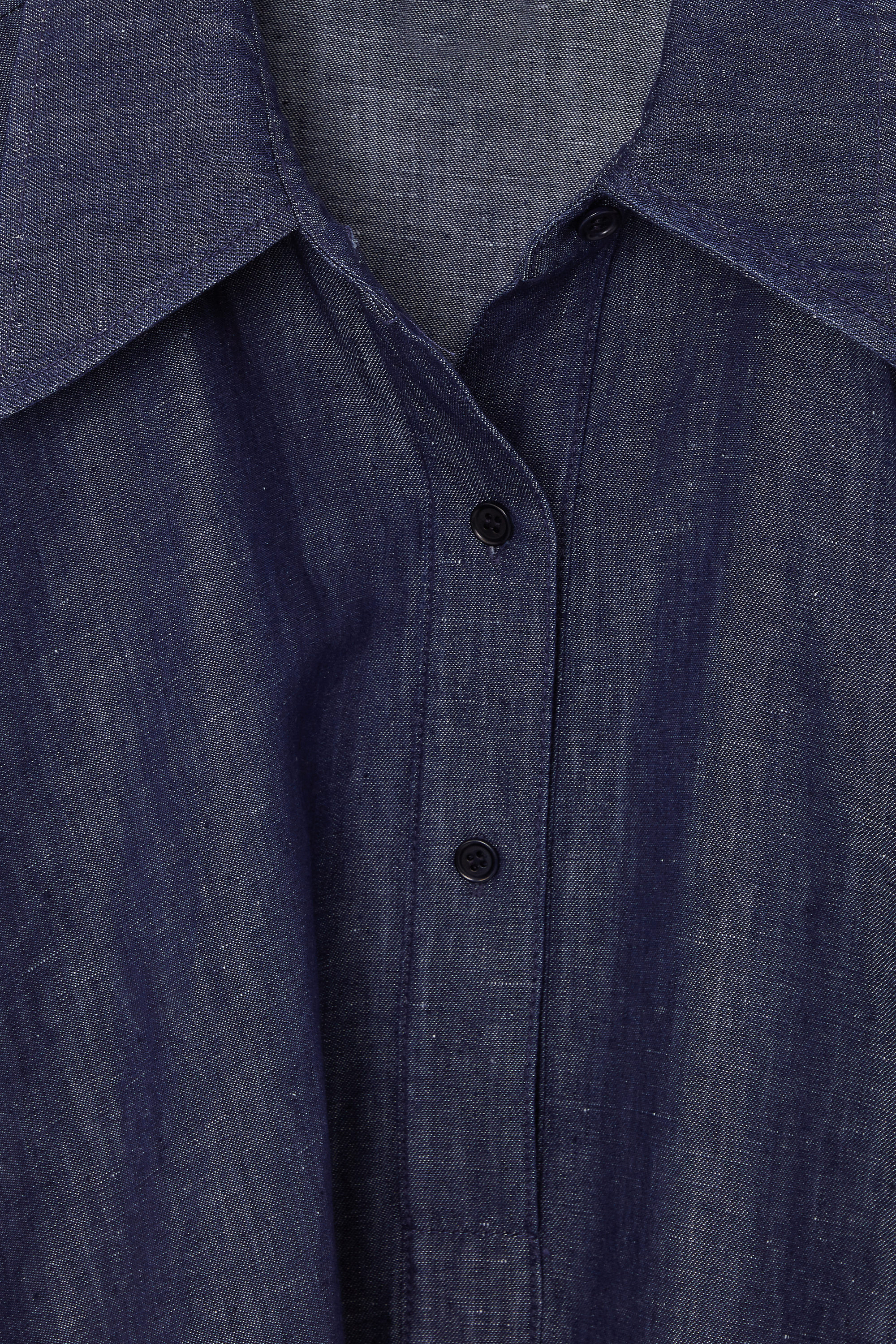 ワンピース COS OVERSIZED DENIM MIDI SHIRT DRESS COS Oversized Denim Midi Shirt Dress | endource
