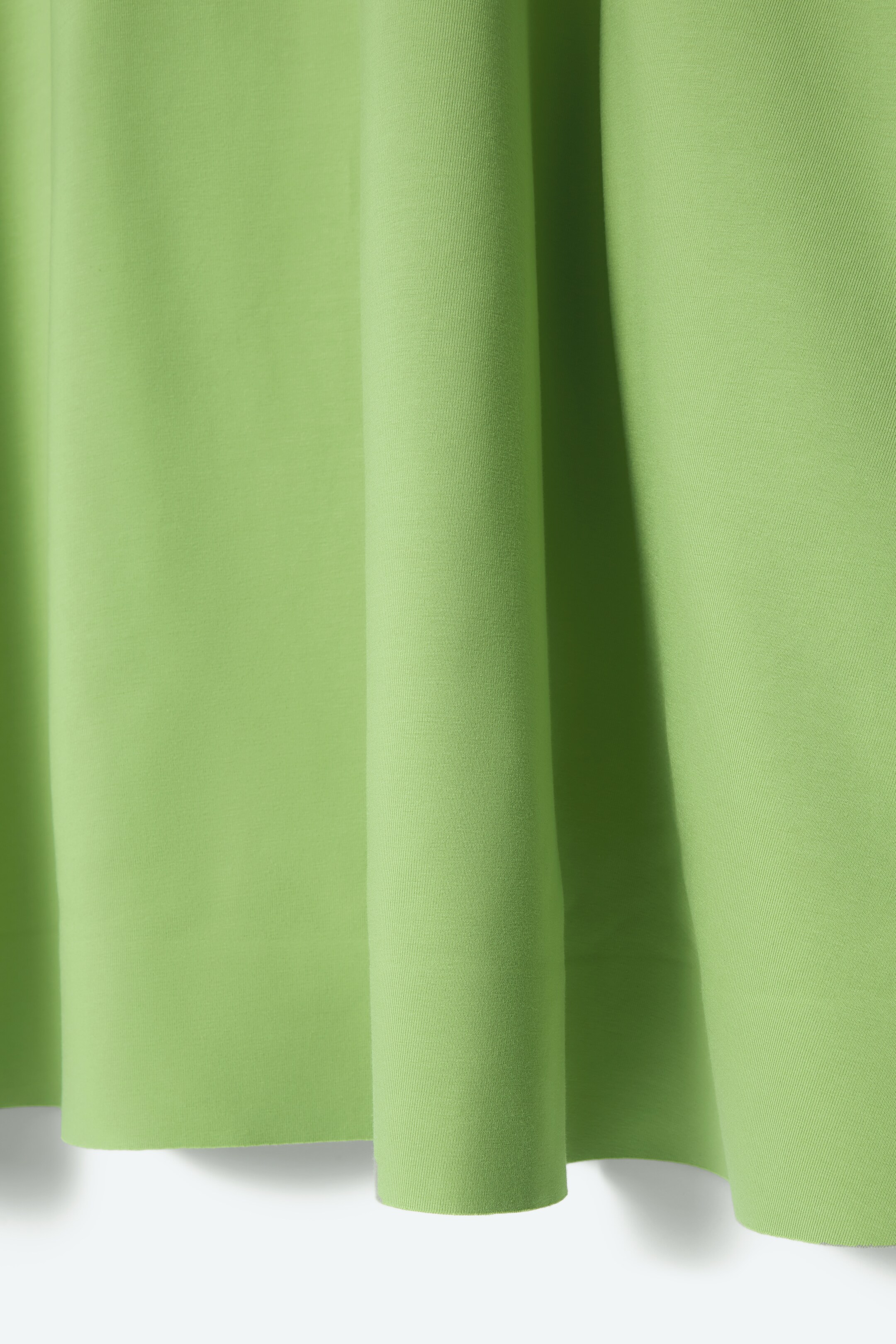 Ingrandisci l'immagine: FLARED MINI T-SHIRT DRESS - LIGHT GREEN - DONNA | H&M CH 2