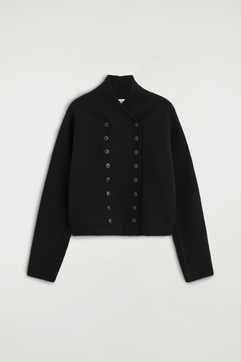 Boiled-Wool Uniform Jacket