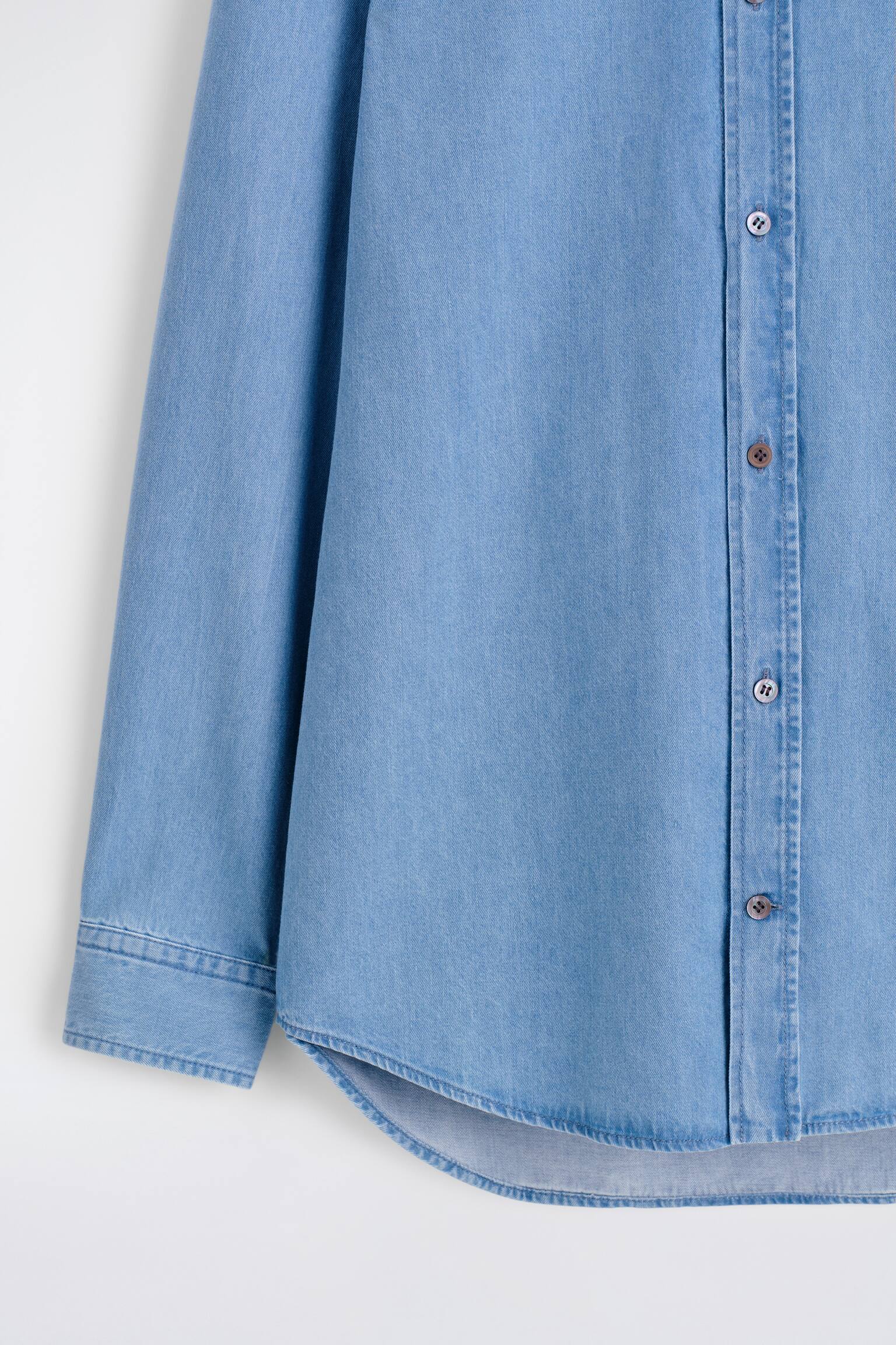 JEANSHEMD - Blau - 3