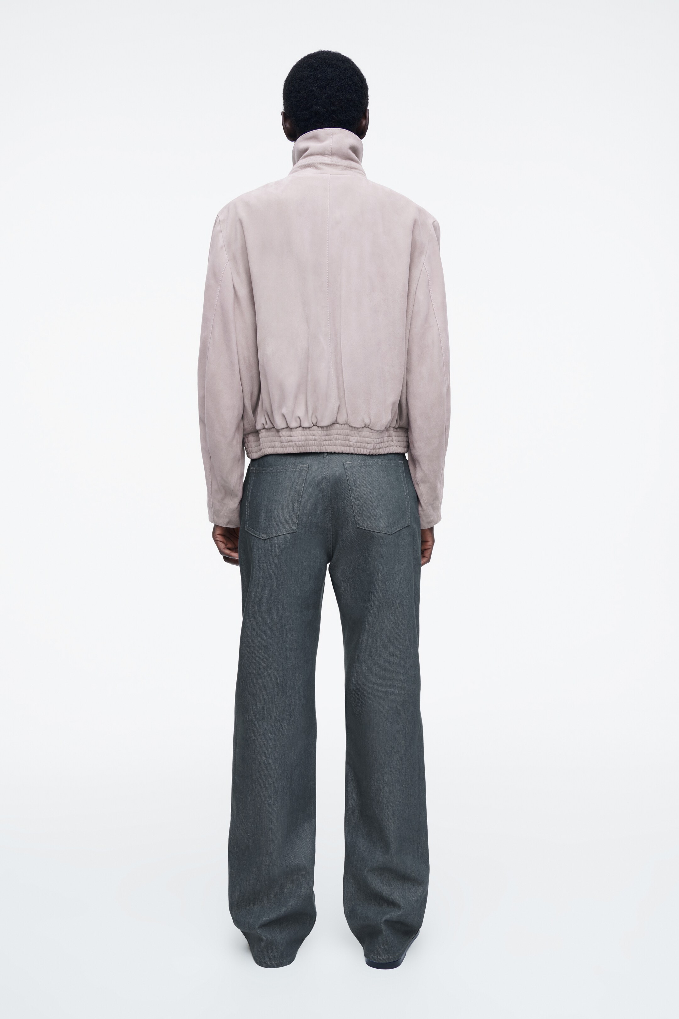 Visualizza immagine più grande: BOMBER IN PELLE SCAMOSCIATA - LILLA - DONNA | H&M IT 7