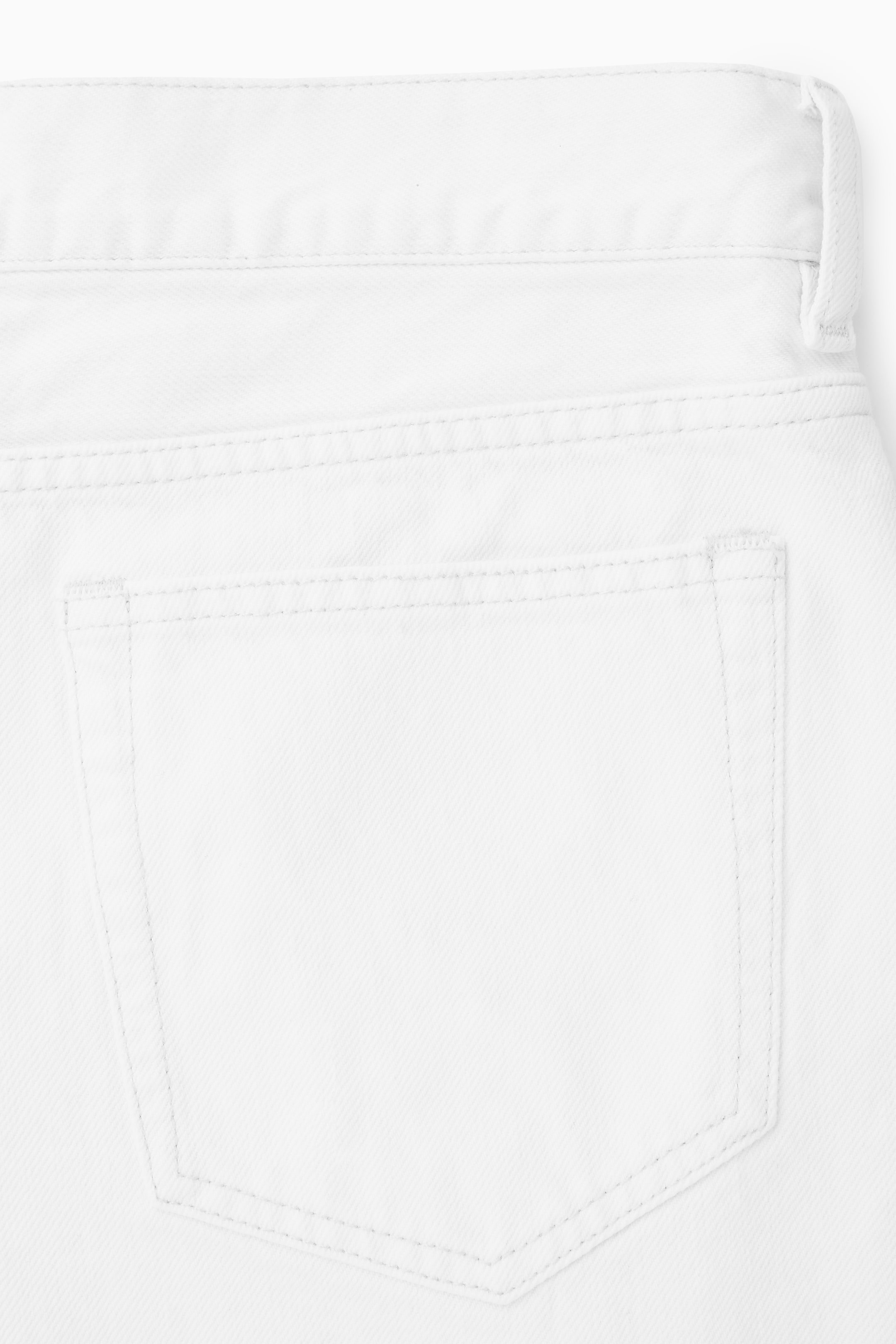 Ingrandisci l'immagine: SKIM CROPPED STRAIGHT-LEG JEANS - WHITE - UOMO | H&M CH 3