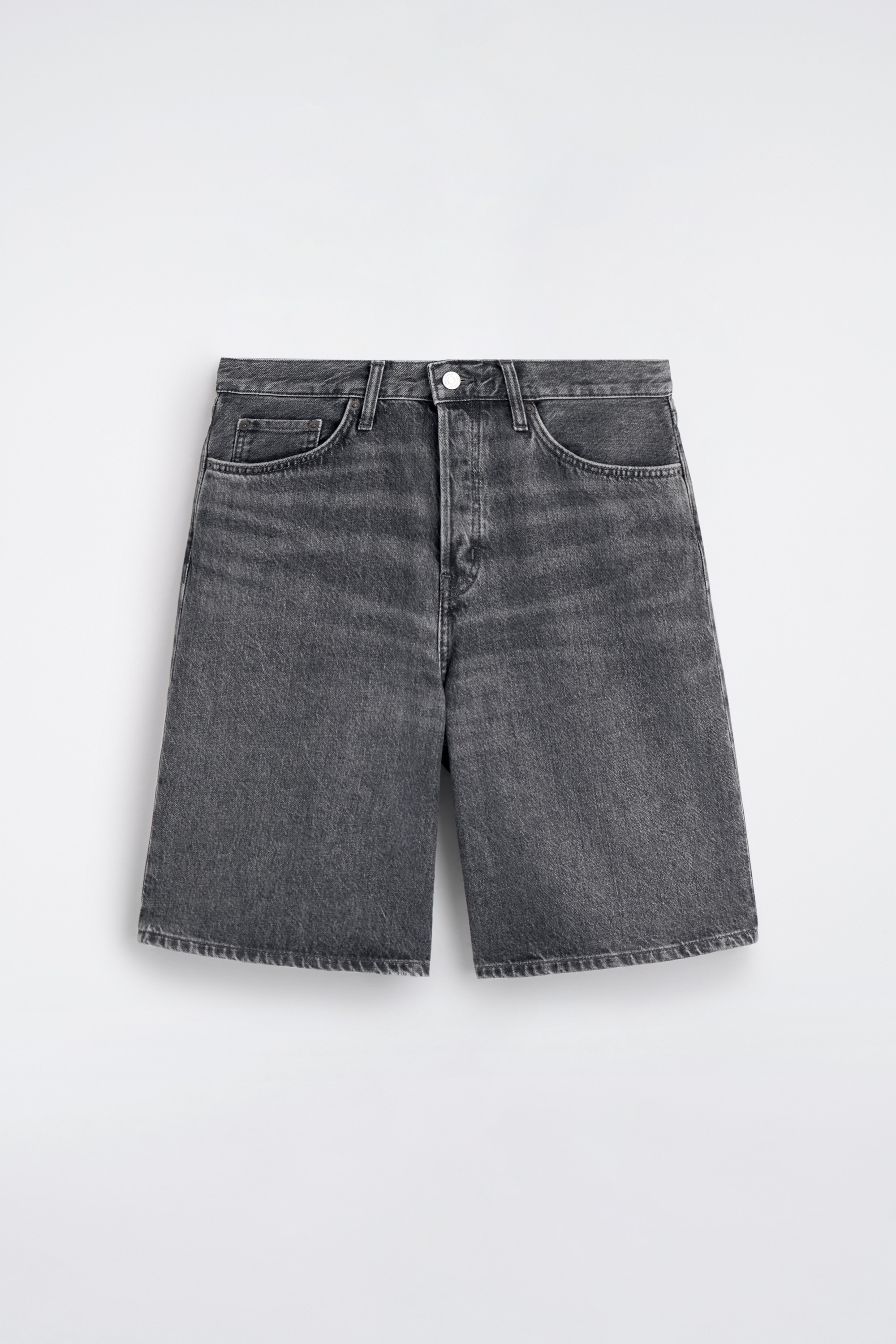 RIDER RELAXED-FIT DENIM SHORTS