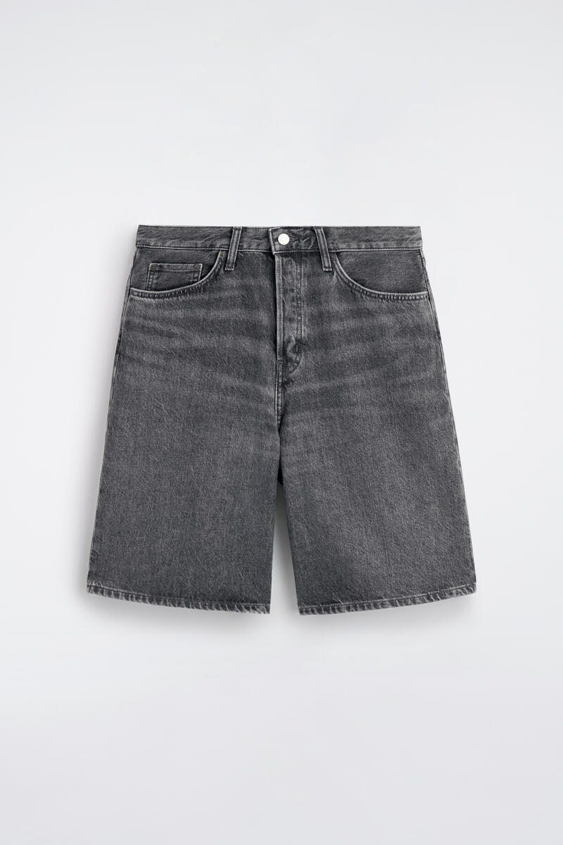 Rider Relaxed-Fit Denim Shorts
