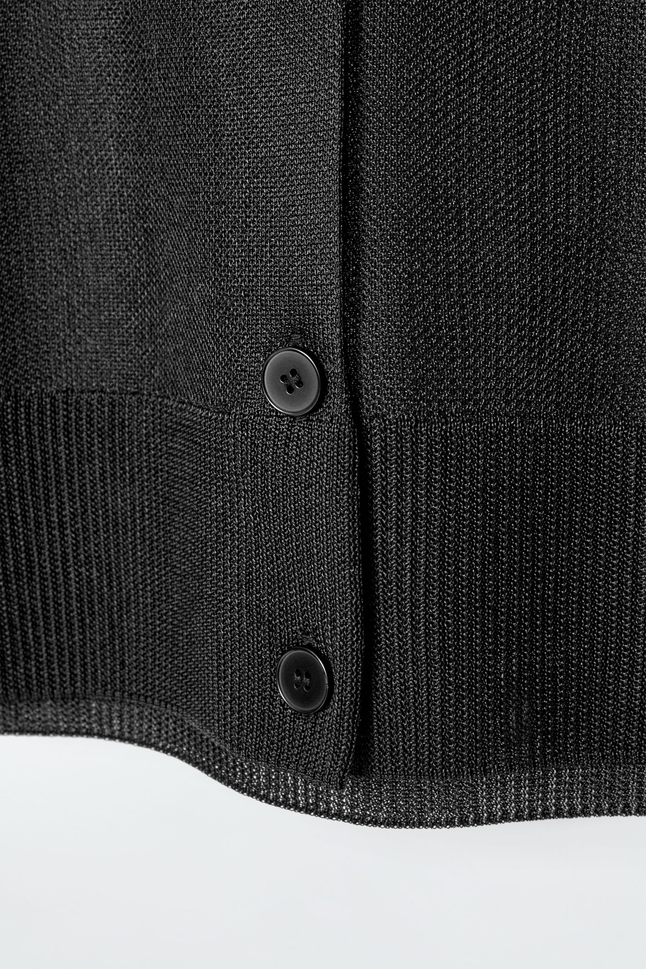 FINE-KNIT OMBRÉ CARDIGAN
