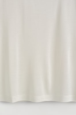 SLIM SILK T-SHIRT — IVORY 6