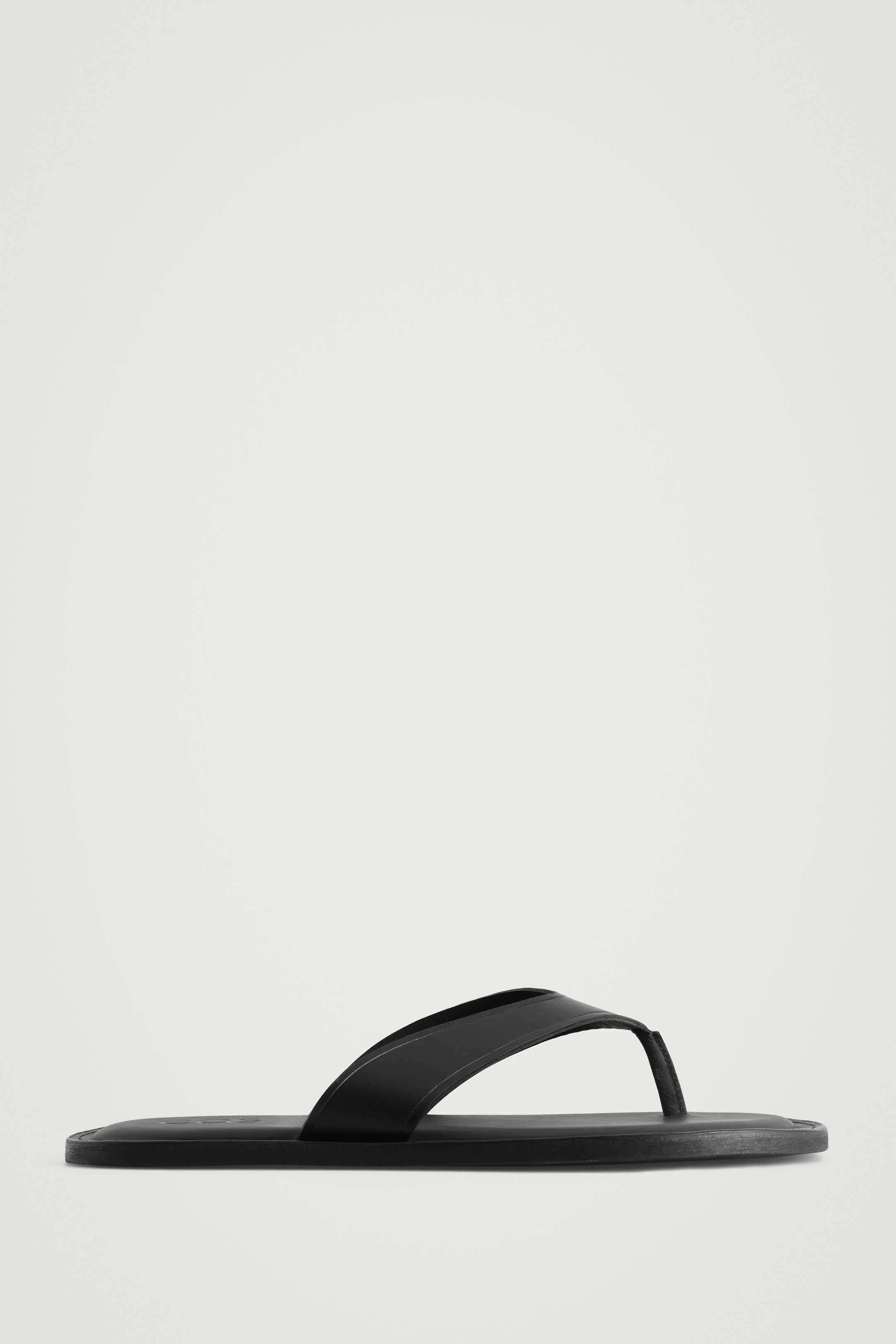Ingrandisci l'immagine: LEATHER FLIP FLOPS - BLACK - UOMO | H&M CH 5