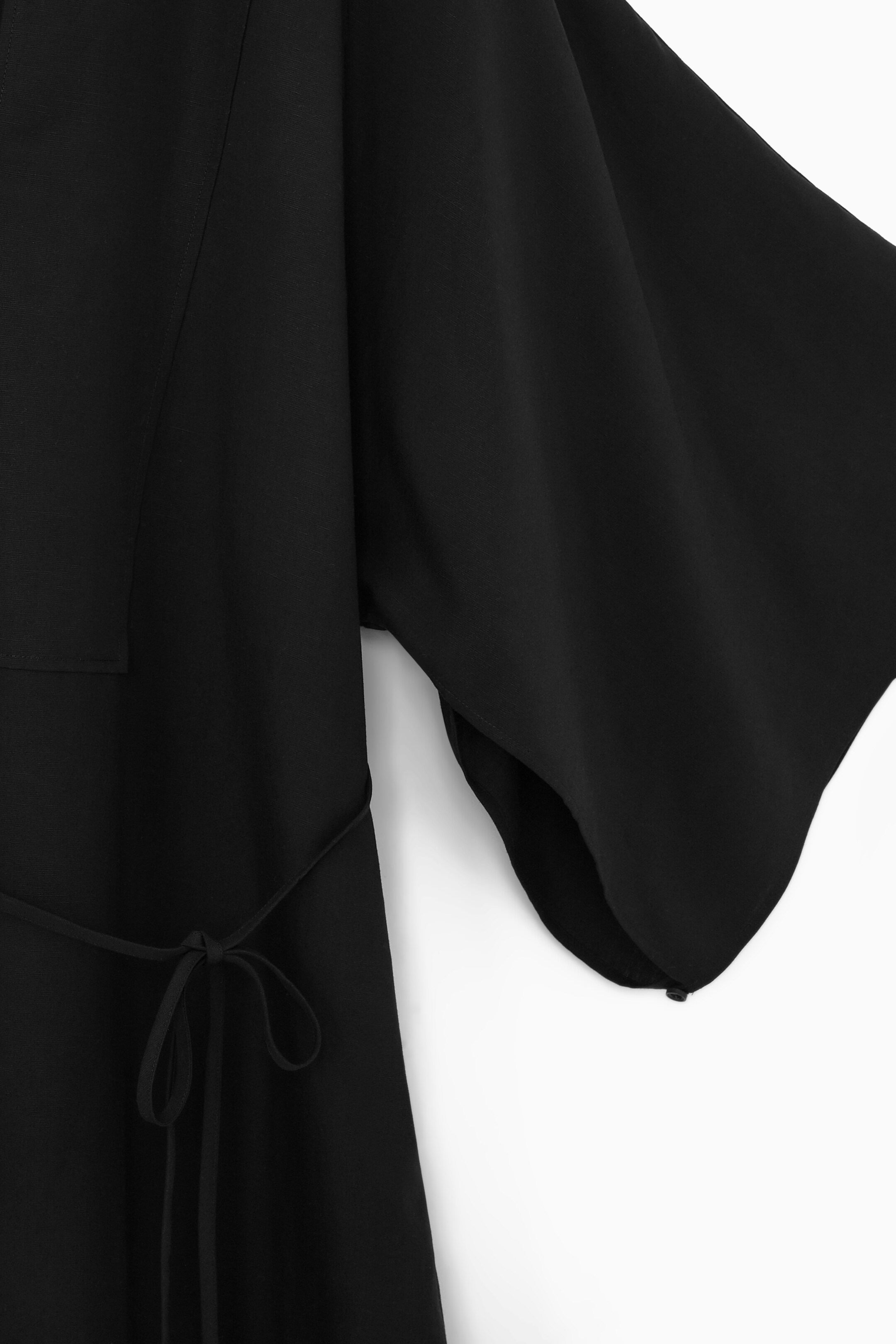 Ingrandisci l'immagine: OVERSIZED KAFTAN MIDI DRESS - BLACK - DONNA | H&M CH 2