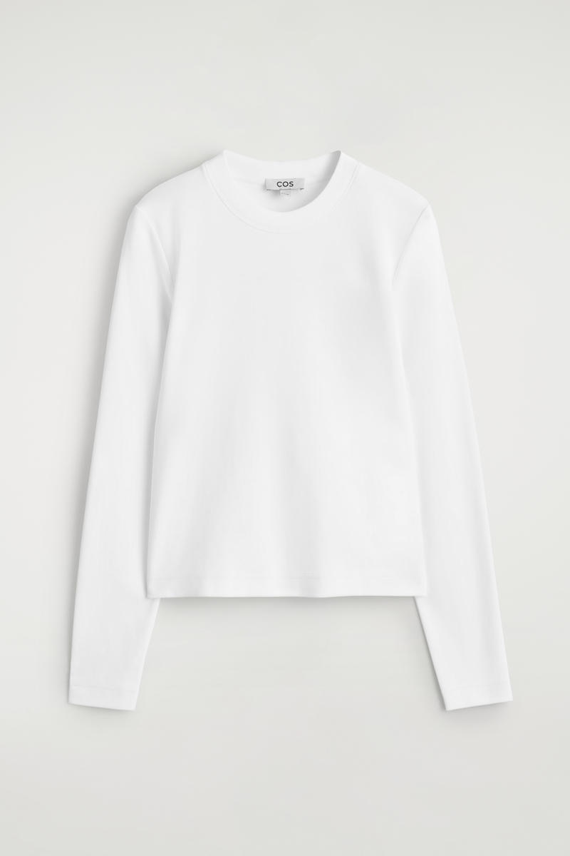 Clean Cut Long-Sleeved T-Shirt