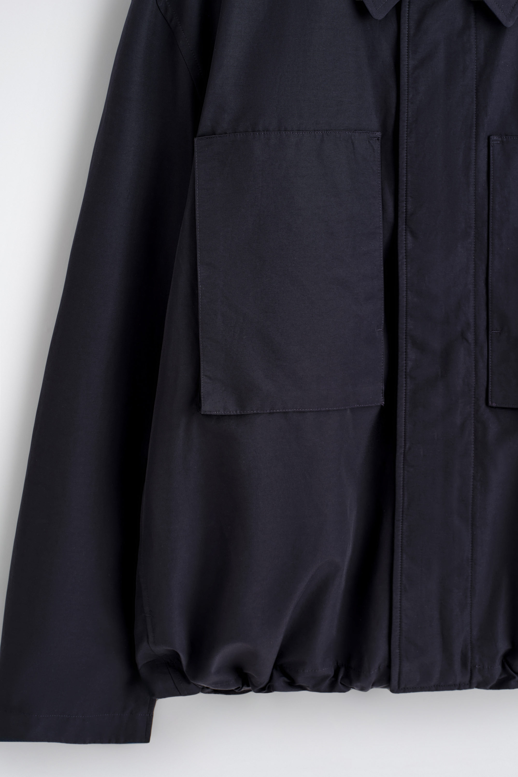 PACKABLE-HOOD WINDBREAKER JACKET - NAVY | COS US PACKABLE-HOOD WINDBREAKER JACKET - NAVY | COS US