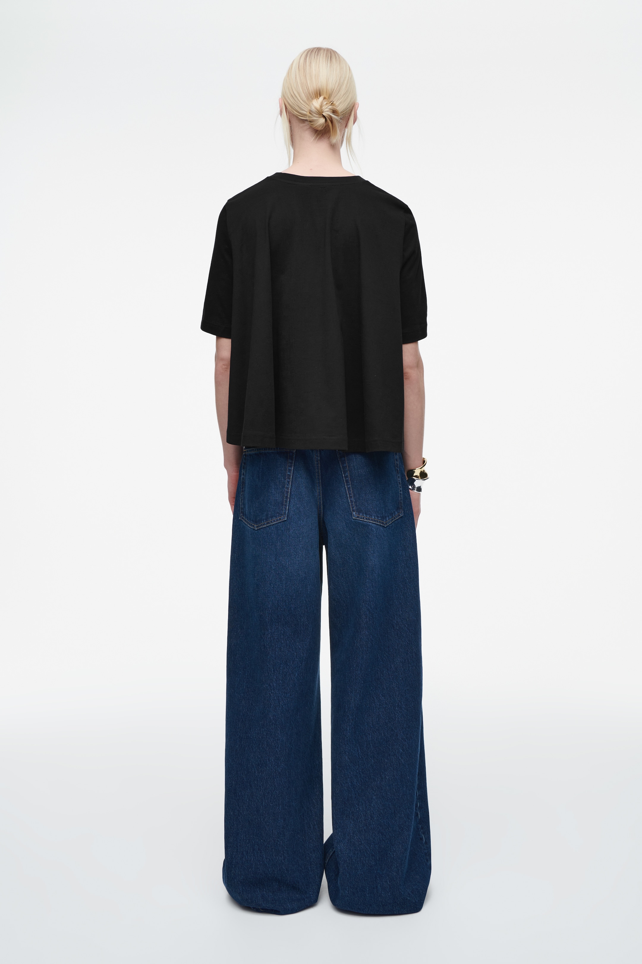Se større billede: TRAPEZFORMET T-SHIRT – RELAXED - SORT - DAME | H&M DK 5