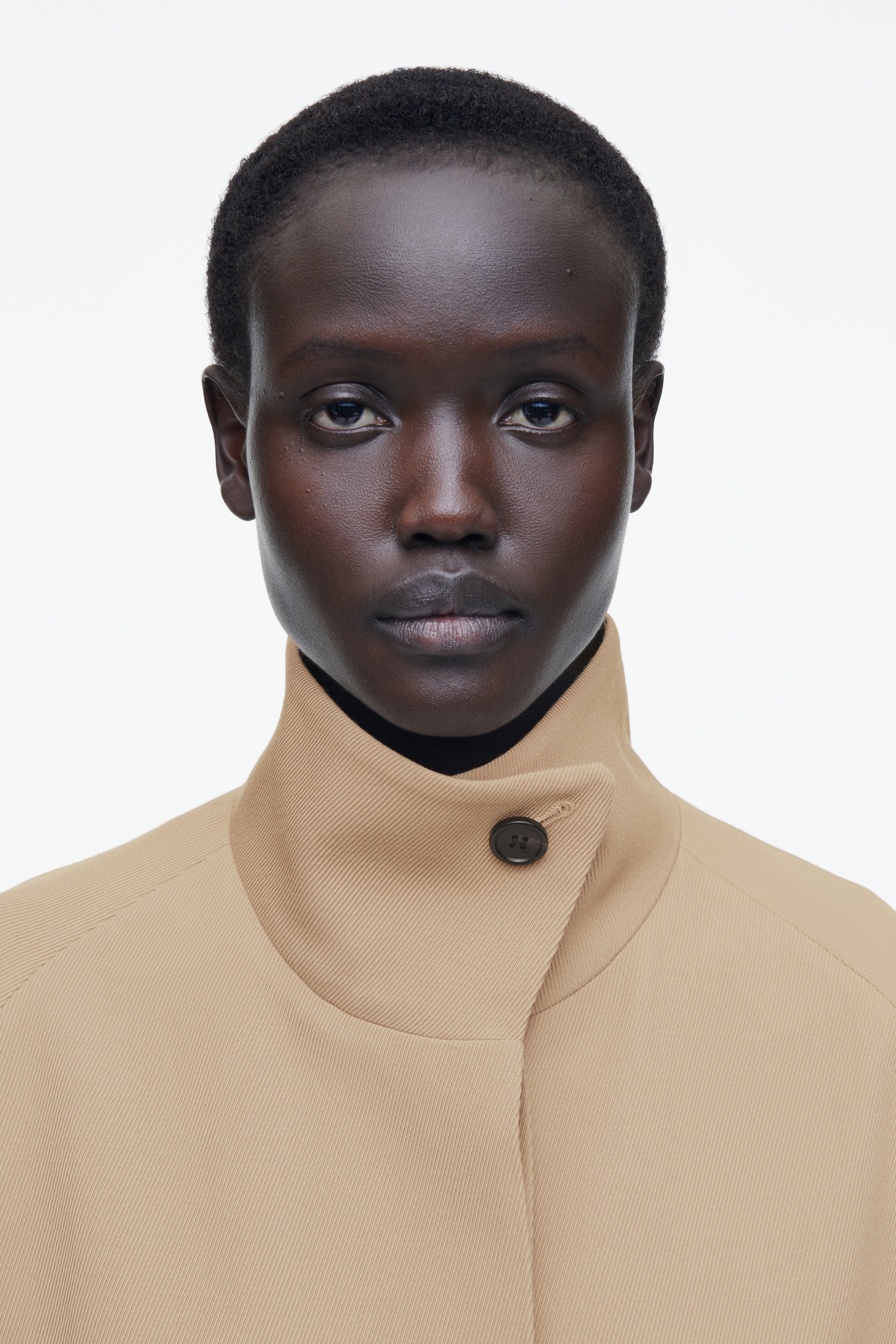 Se større billede: TRAPEZFORMET FRAKKE I ULDBLEND - BEIGE - DAME | H&M DK 6