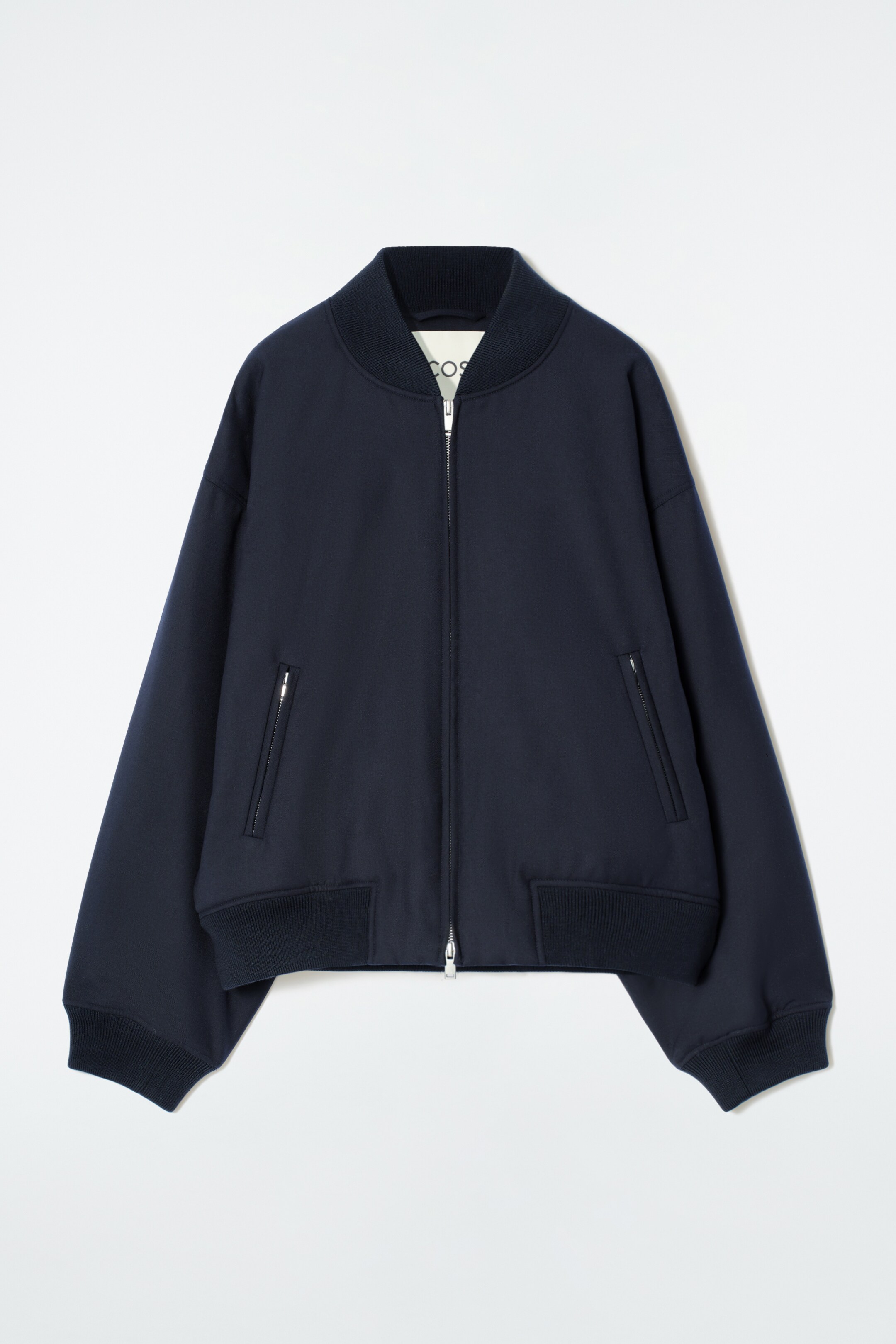 Größeres Bild ansehen: OVERSIZED-BOMBERJACKE AUS WOLLE - NAVYBLAU - Ladies | H&M DE 7