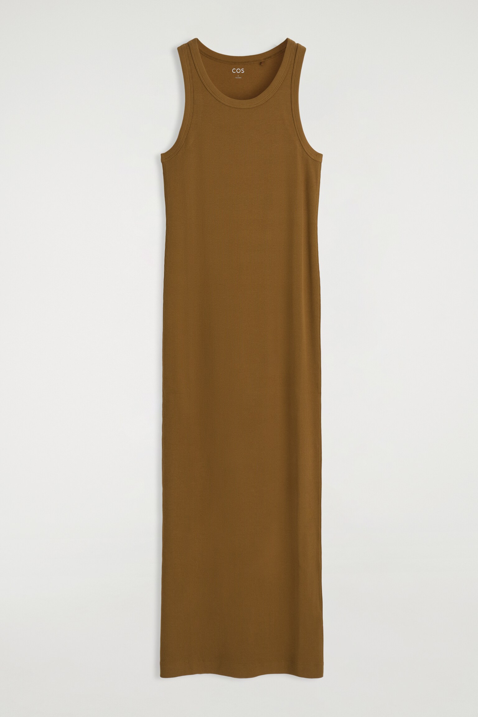 ROBE MOULANTE CÔTELÉE - OCRE/ORANGE/BLEU MARINE / BLANC / RAYURES - 2