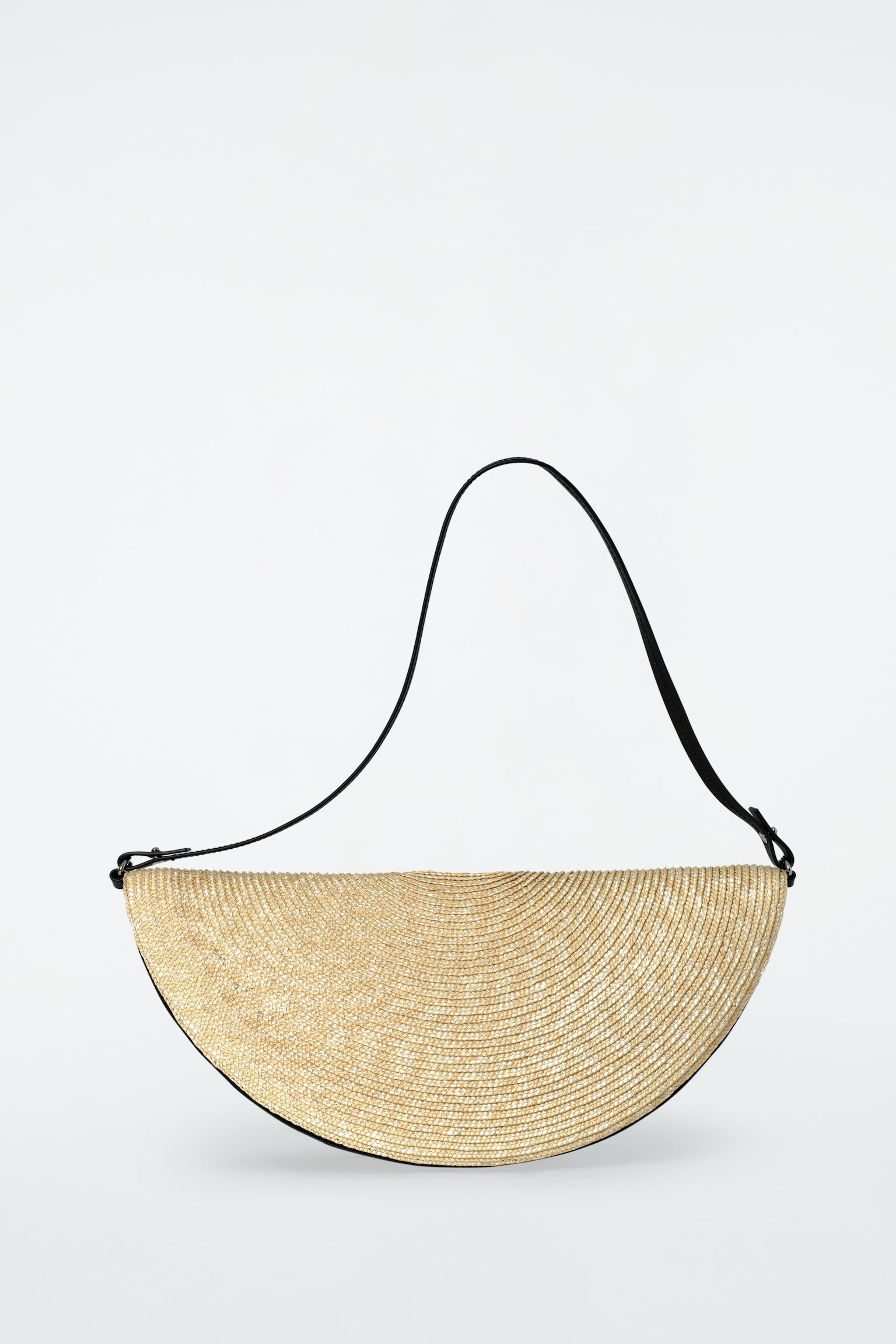POCHETTE SOLEIL IN PAGLIA - BEIGE - 2