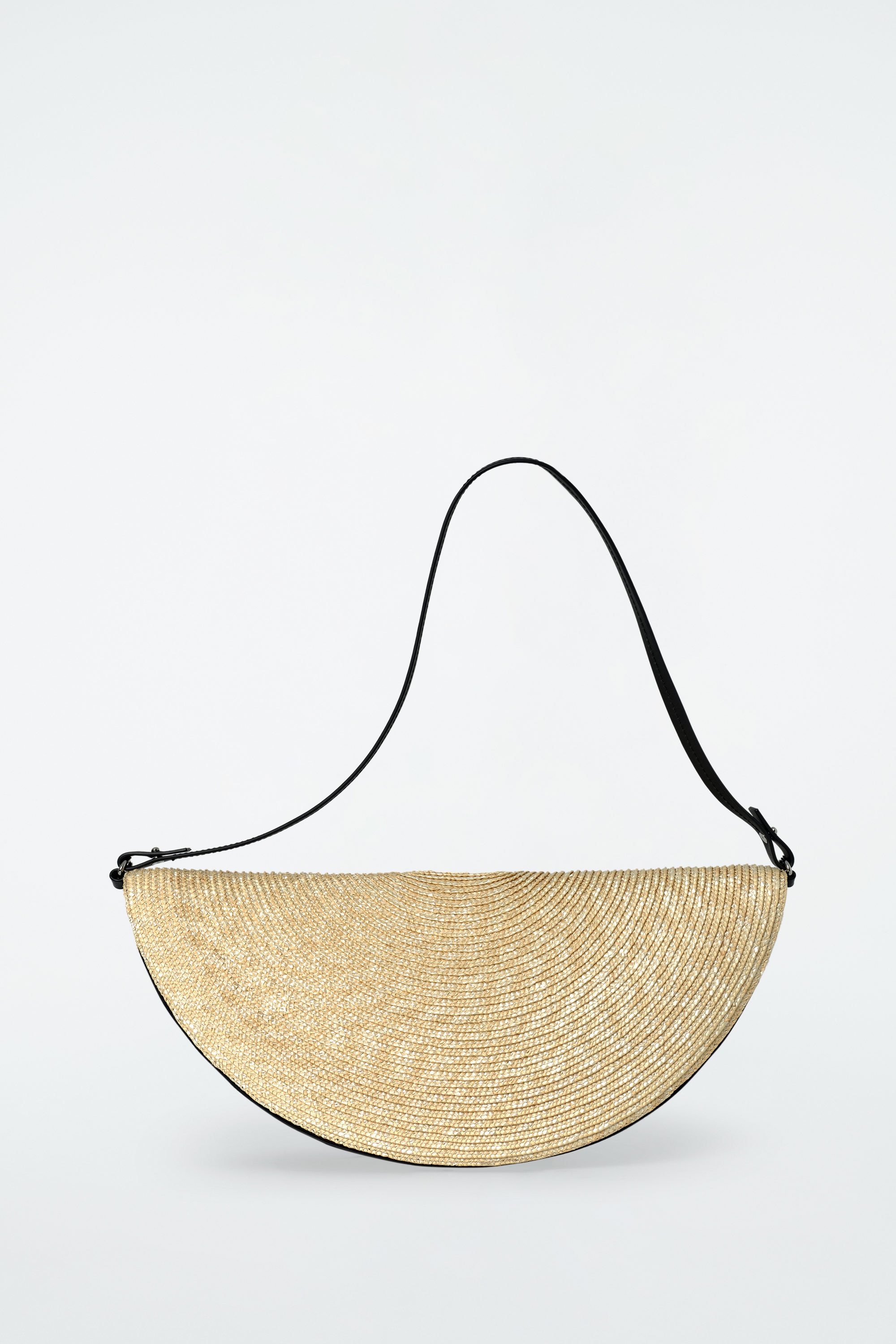 COS◆ソレイユ バッグ ストローバッグ SOLEIL CLUTCH BAG - STRAW - BEIGE | COS