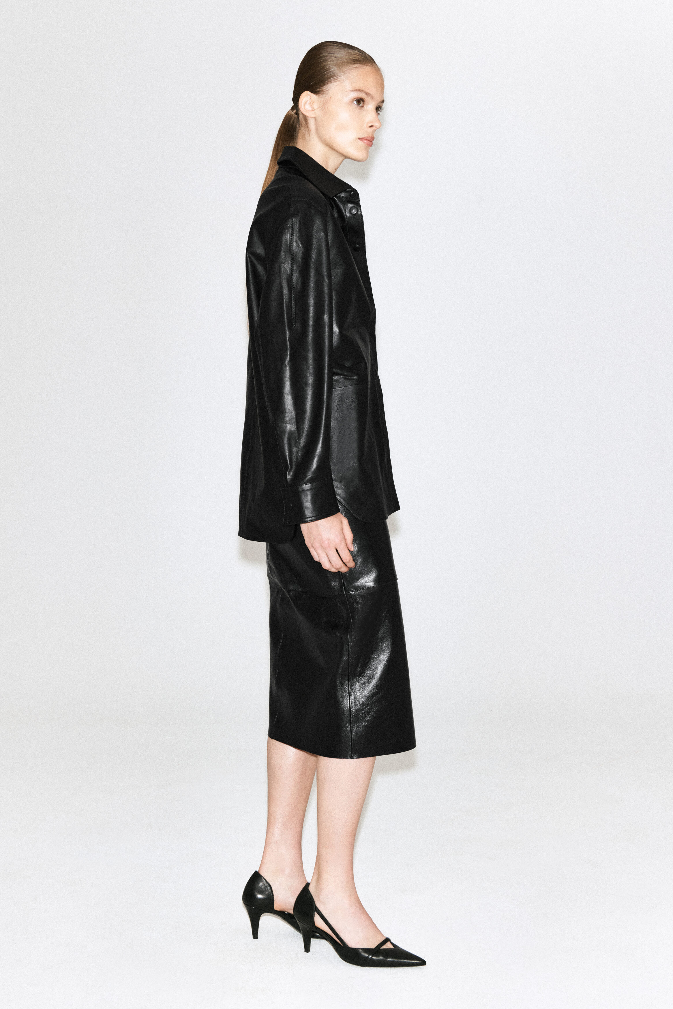 LEATHER SHIRT - thumbnail 5