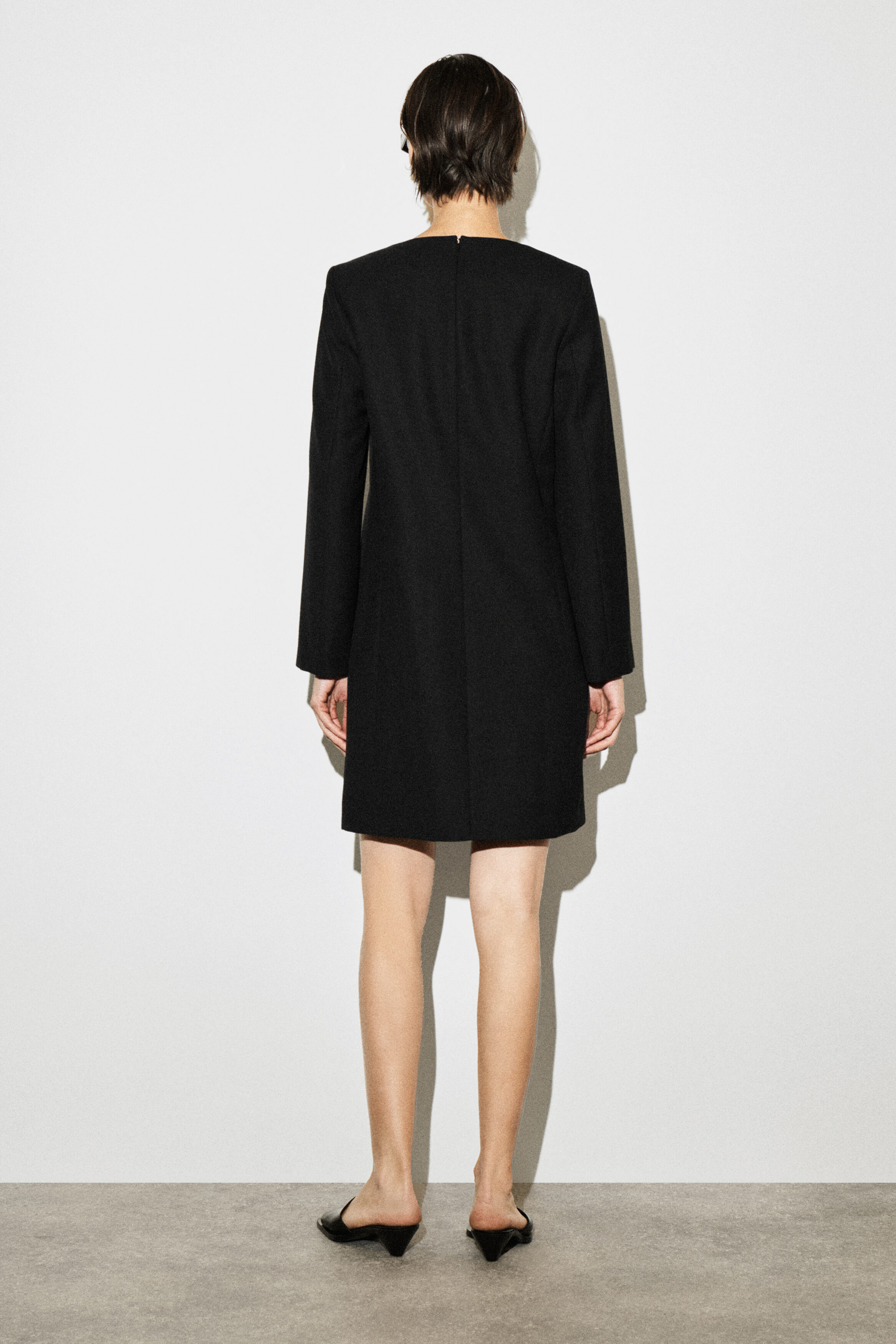 a-line wedding guest dresses Short Sleeve Ruffled V-Neck A-Line Midi Dress for Wedding Guests