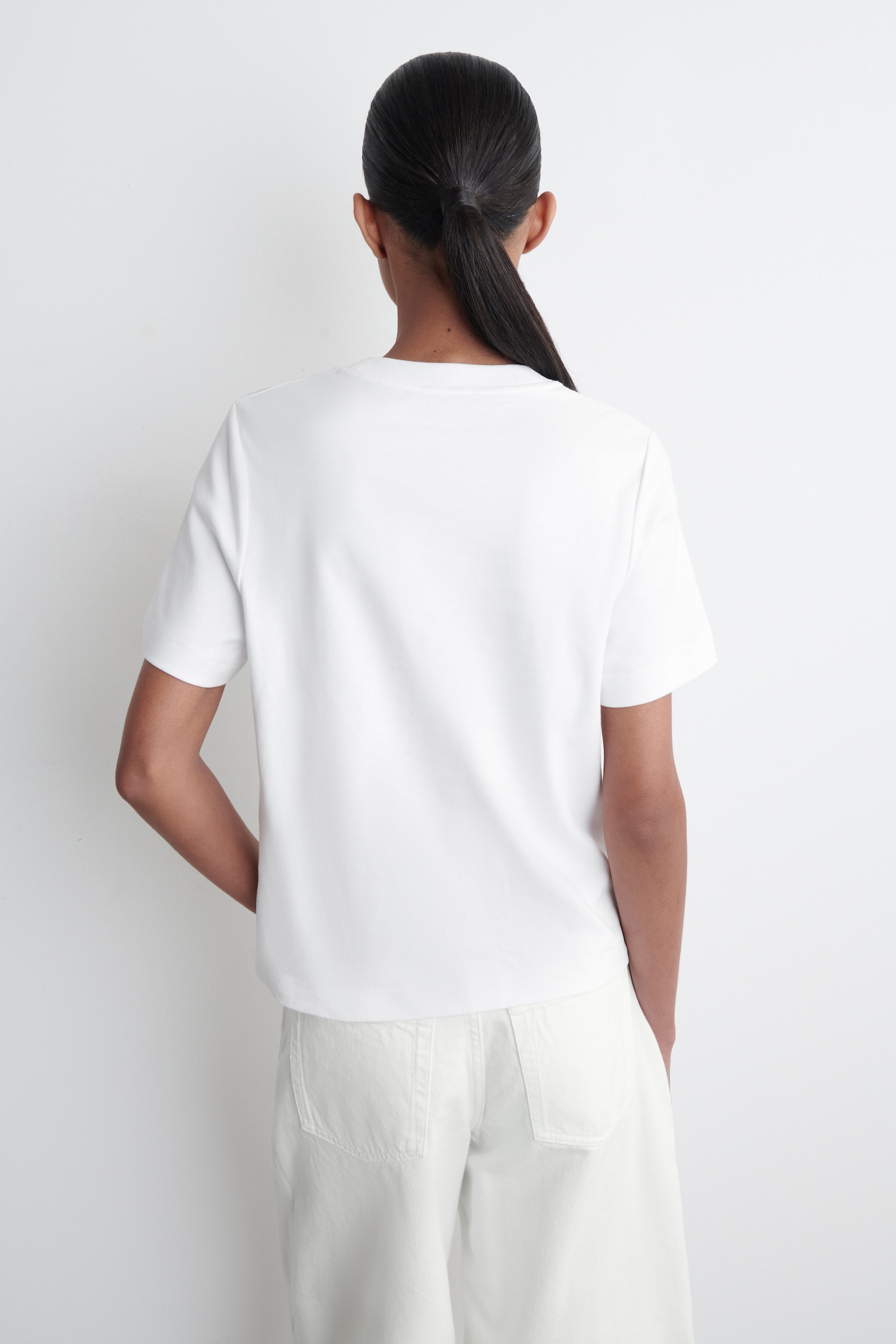CLEAN CUT REGULAR T-SHIRT - WHITE/black/GREY MARL/NAVY/LIGHT BEIGE/CHARCOAL MÉLANGE/WHITE / BLACK/PINK / NAVY/KHAKI/NAVY / WHITE / STRIPED/ORANGE / WHITE / STRIPED/NAVY / STRIPED/COBALT BLUE/DARK RED/BRIGHT BLUE/BLACK / STRIPED/off-white / black/RED/LIGHT PINK/BLUE / STRIPED/BLUE/BLACK / GREEN / STRIPED - 5