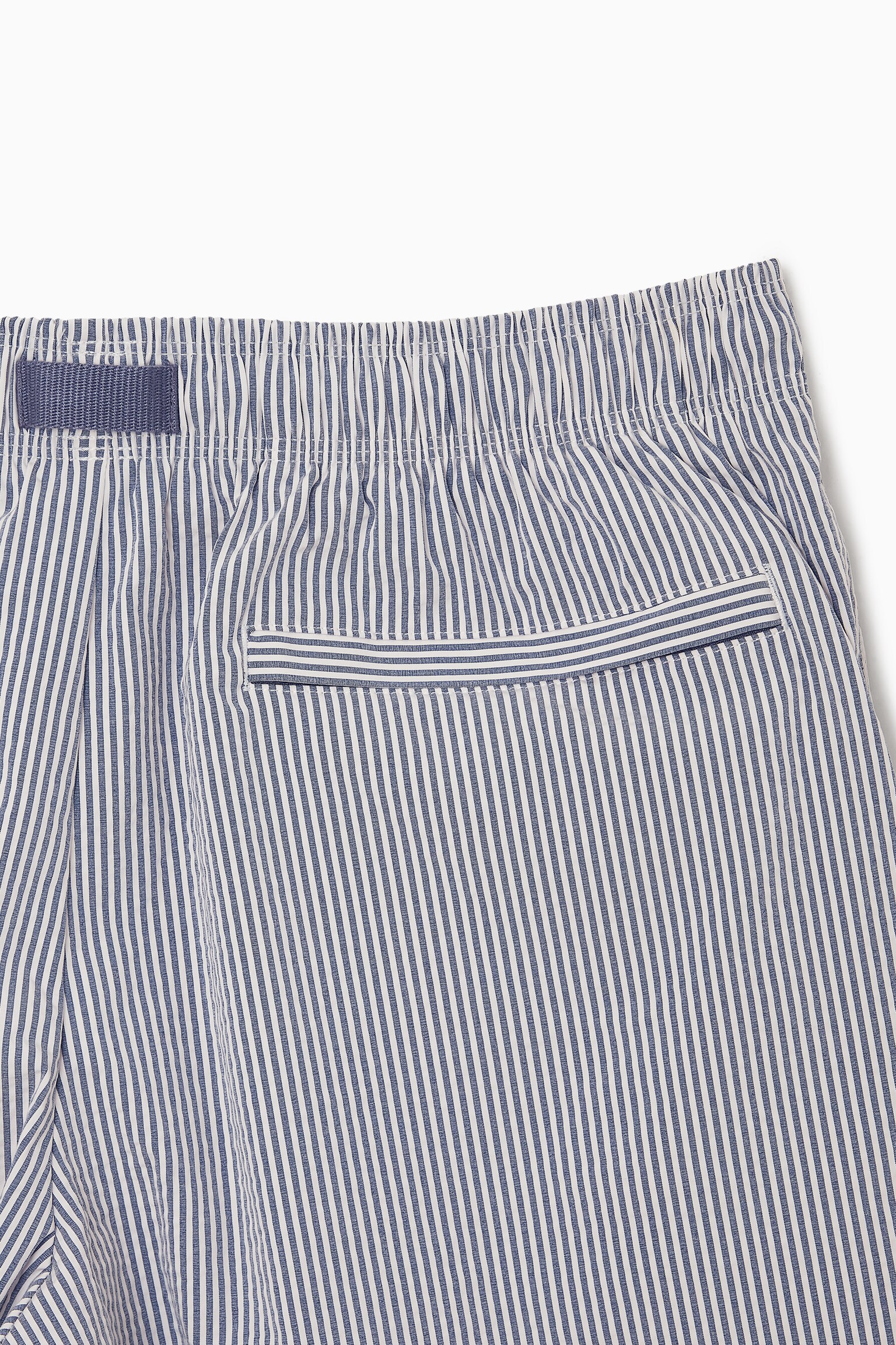 SHORT DE BAIN EN CRÊPE RAYÉ - BLEU / RAYÉ/JAUNE / RAYÉ - 3