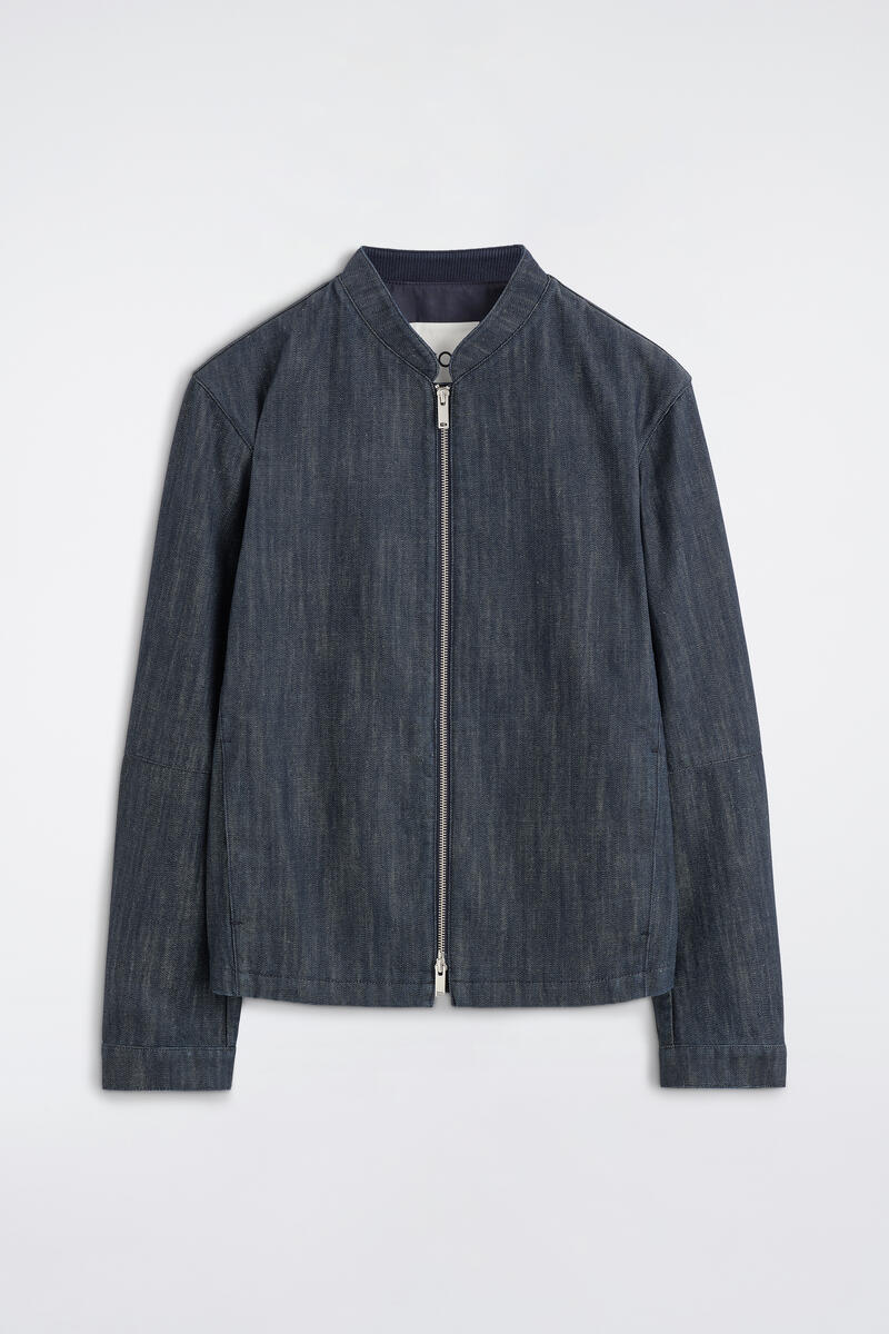Denim Bomber Jacket