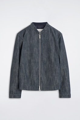 DENIM BOMBER JACKET — SLATE 8