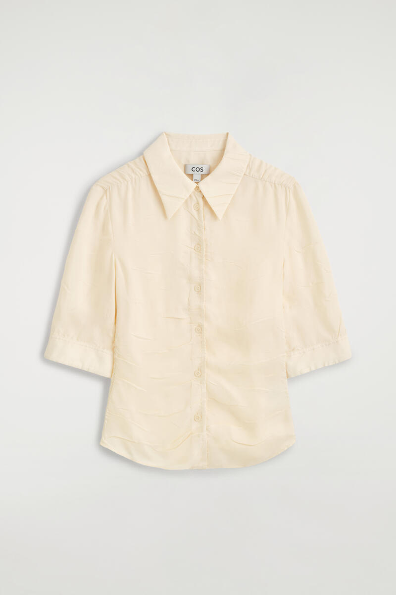 Gathered Crinkled Shirt