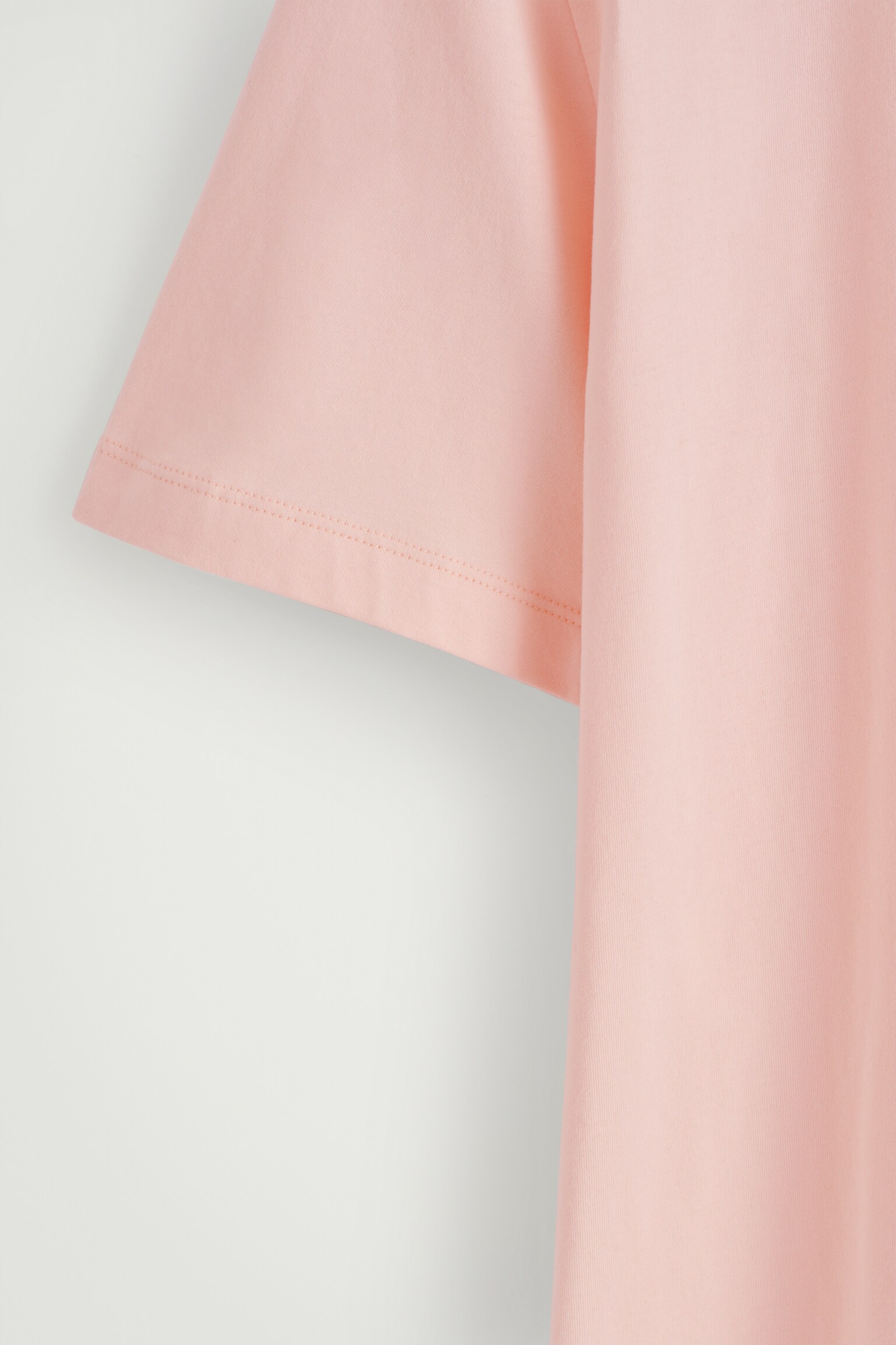 T-SHIRT EN COTON BROSSÉ - ABRICOT/BEIGE/BLANC/NOIR/BLEU MARINE/TAUPE/TAUPE FONCÉ/BORDEAUX - 4