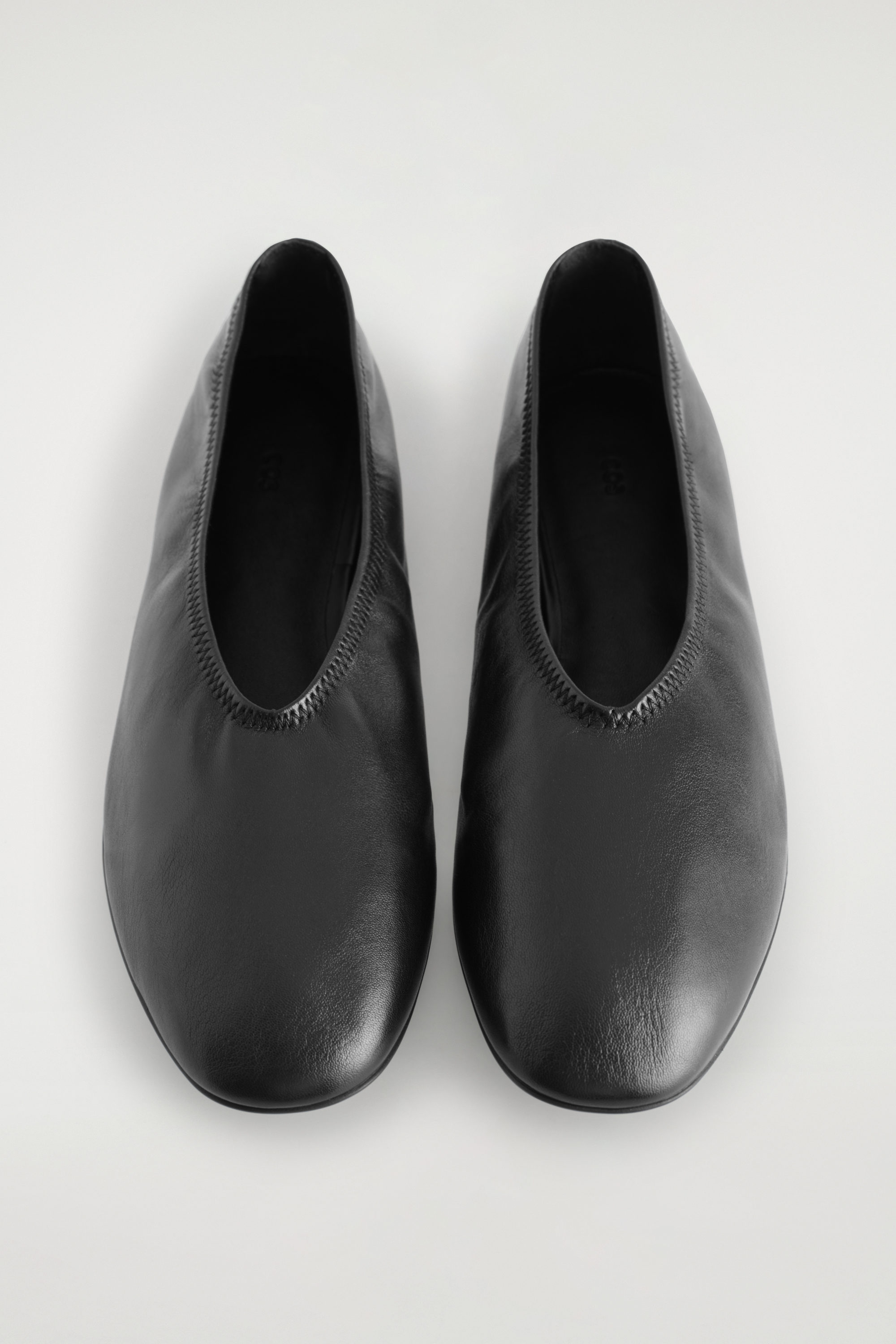 新品 COS LEATHER BALLET FLATS サイズ37 23cm COS Ballet Shoes in White Leather EU 37 | eBay