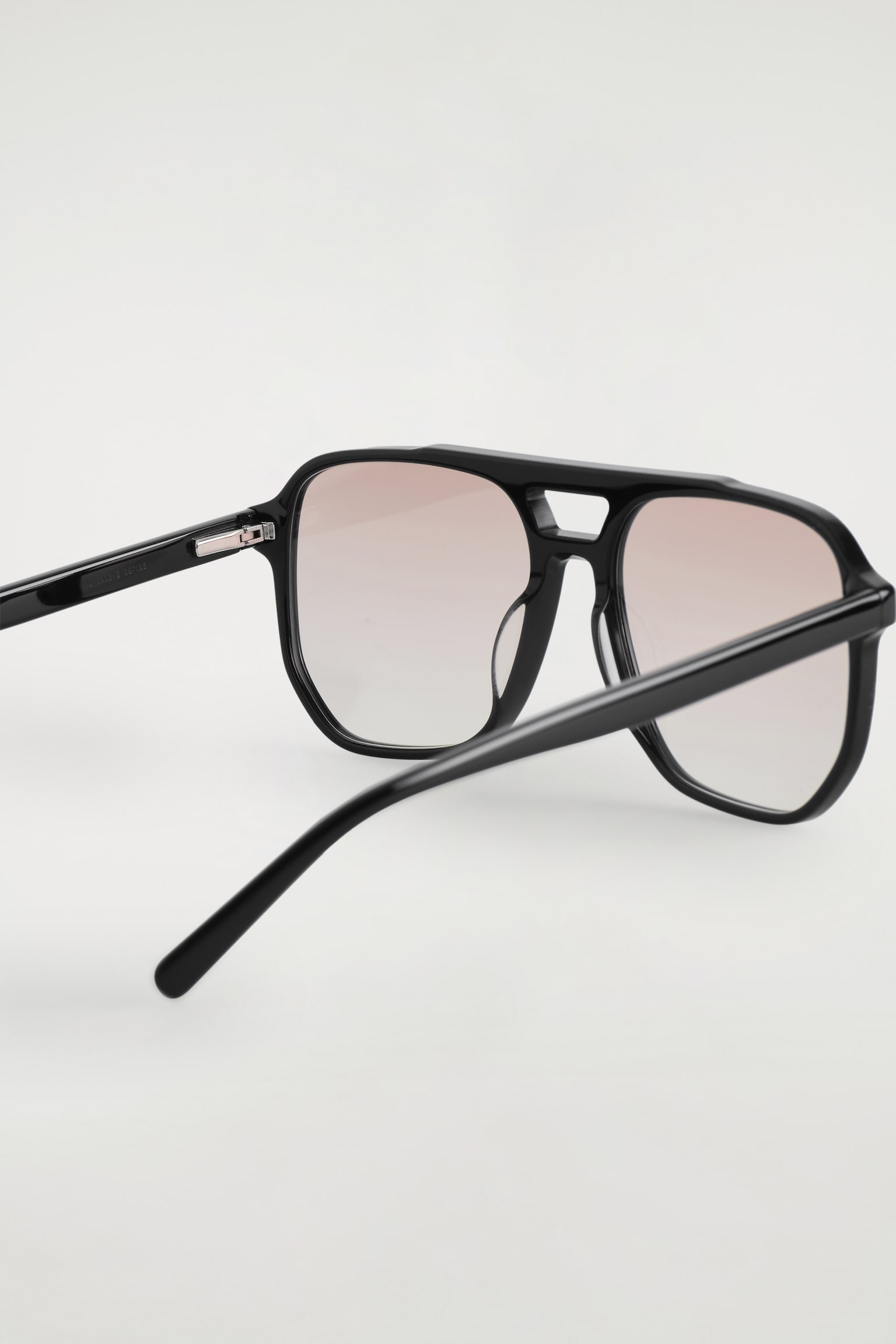 OCCHIALI DA SOLE AVIATOR OVERSIZE - NERO/TARTARUGA / BLU - 3