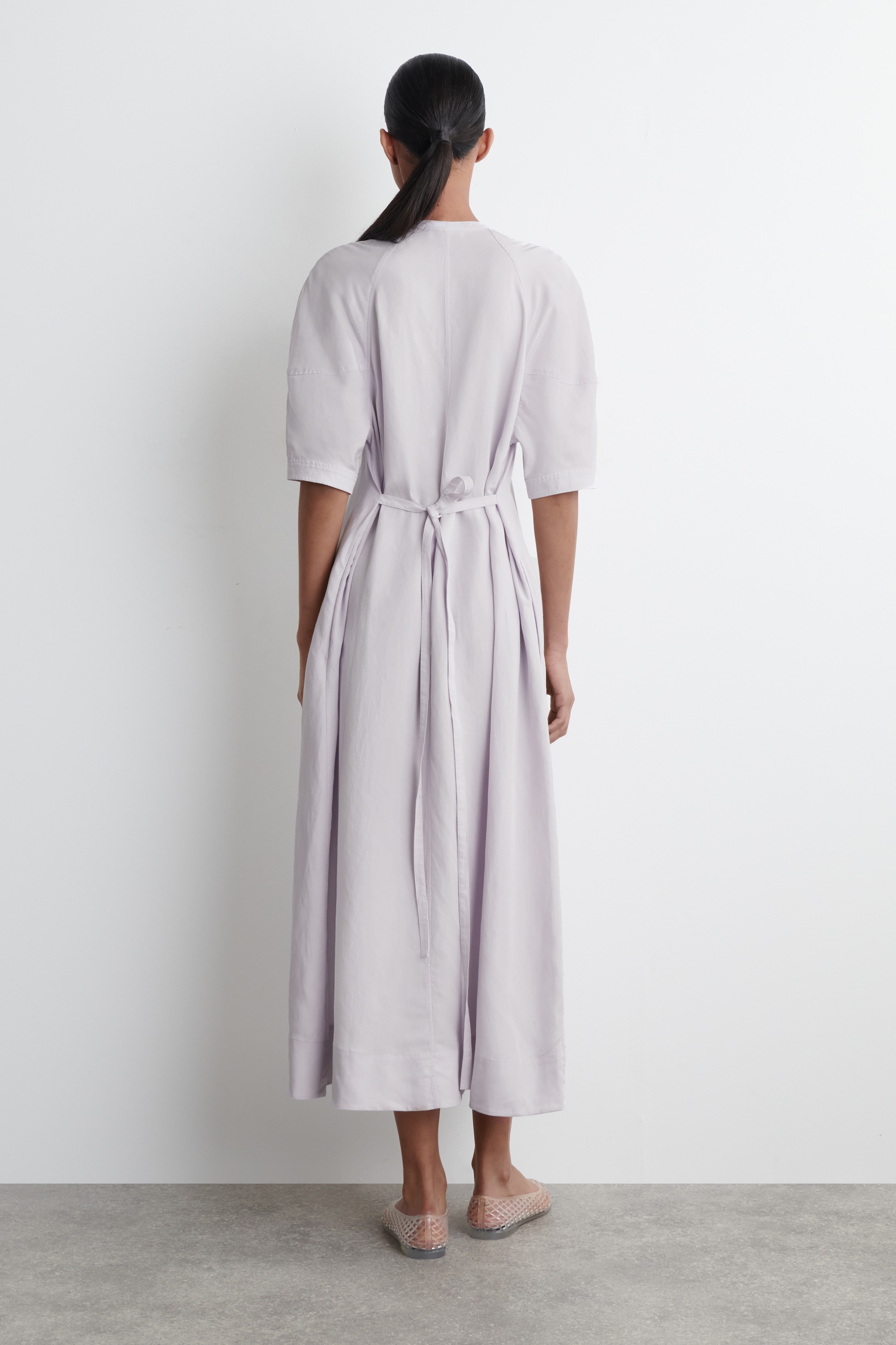 Ingrandisci l'immagine: TIE-DETAIL MIDI DRESS - LILAC - DONNA | H&M CH 4