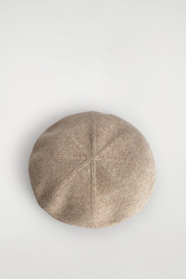 WOOL-YAK BERET — BEIGE 3
