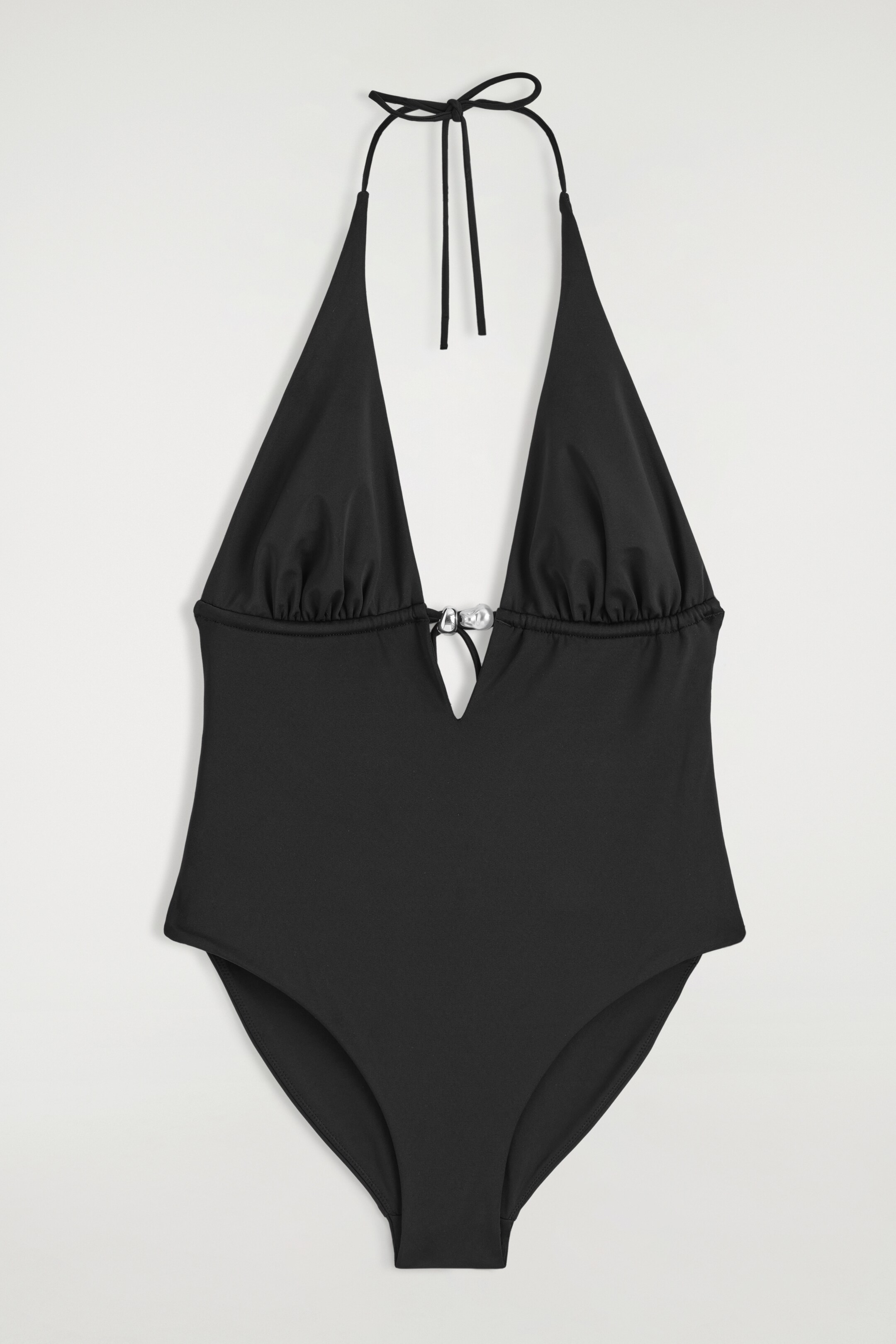 Ingrandisci l'immagine: EMBELLISHED PLUNGE-NECK SWIMSUIT - BLACK - DONNA | H&M CH 4