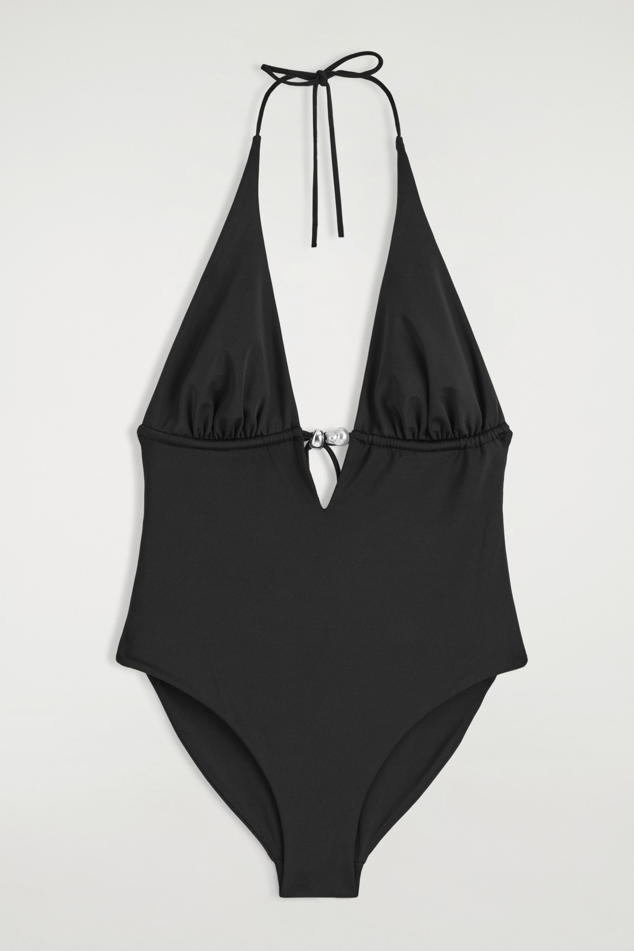 Grösseres Bild ansehen: VERZIERTER BADEANZUG MIT TIEFEM AUSSCHNITT - SCHWARZ - DAMEN | H&M CH 4