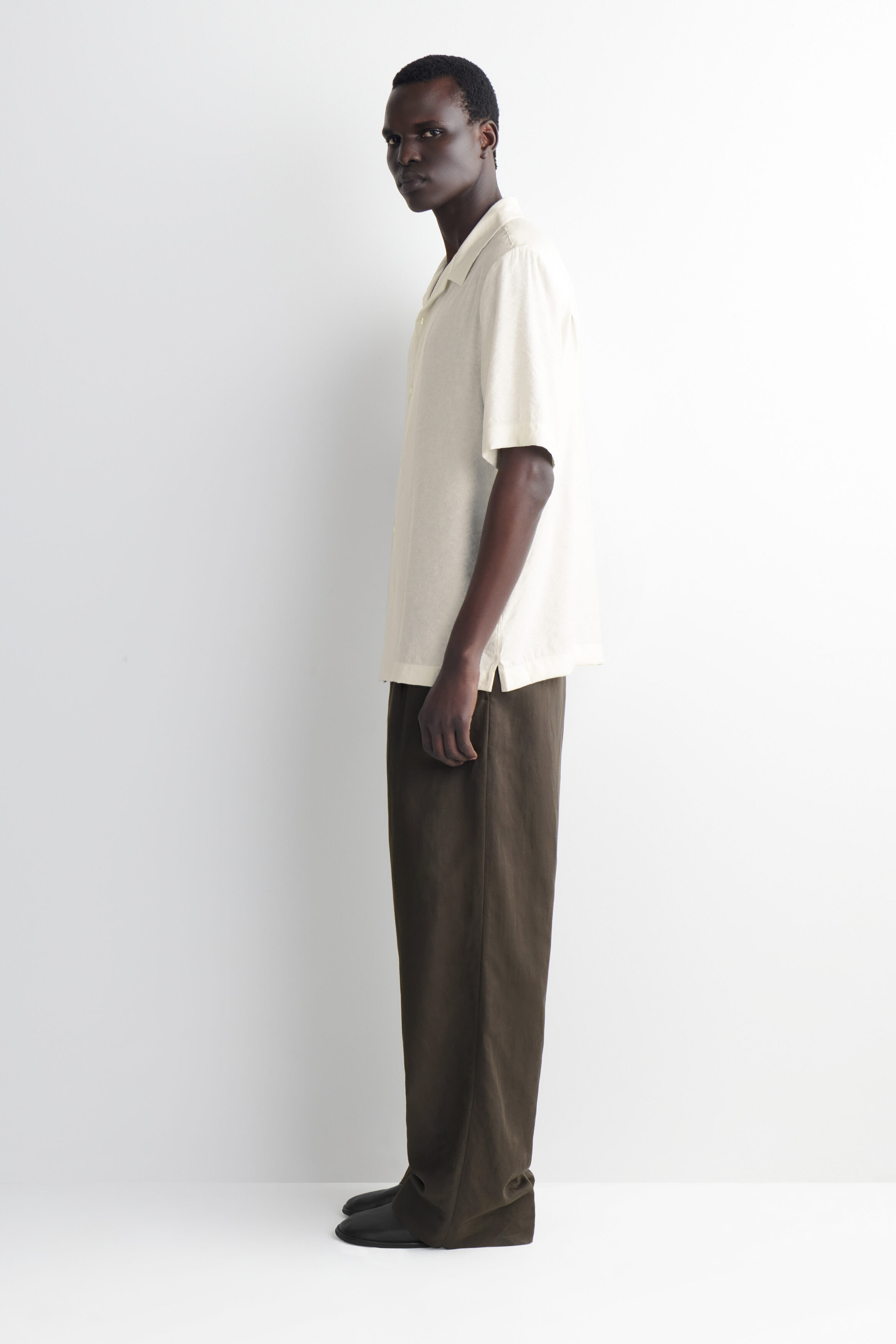 CAMP-COLLAR JACQUARD SHIRT - thumbnail 8