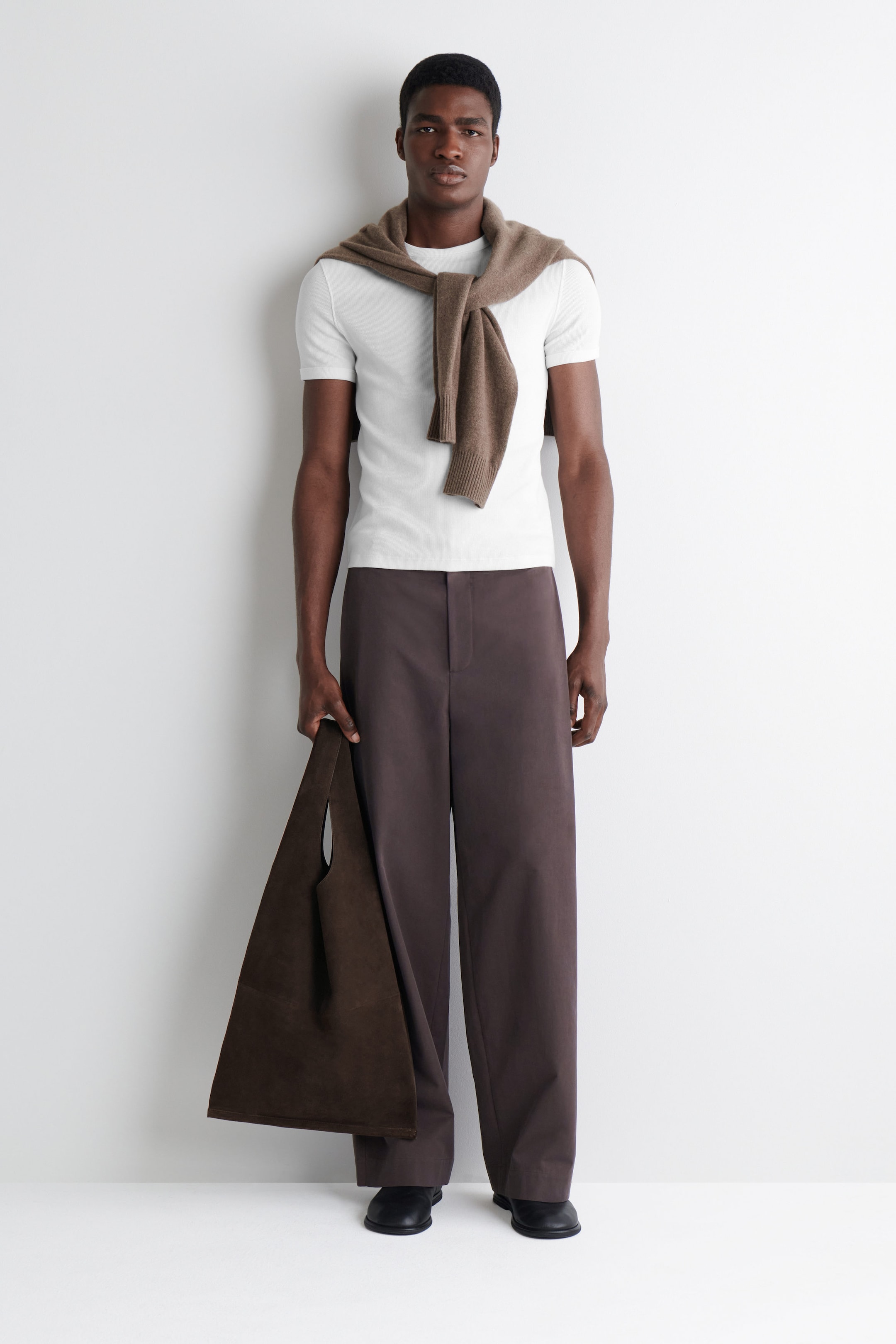 TOTE BAG - VELOURSLEDER