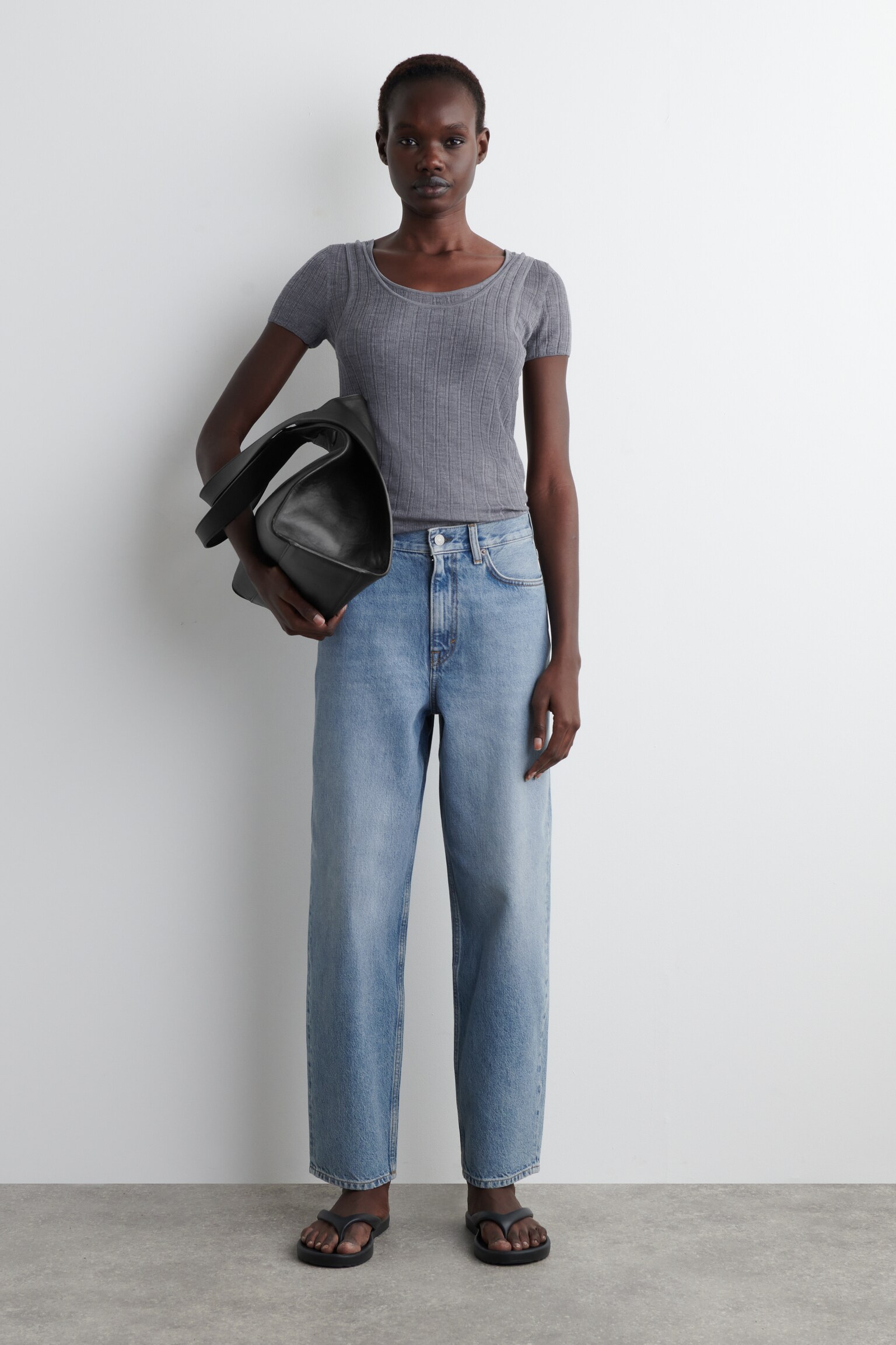 ARCH SCHMAL ZULAUFENDE JEANS - HELLBLAU/SCHWARZ/INDIGOBLAU - 1