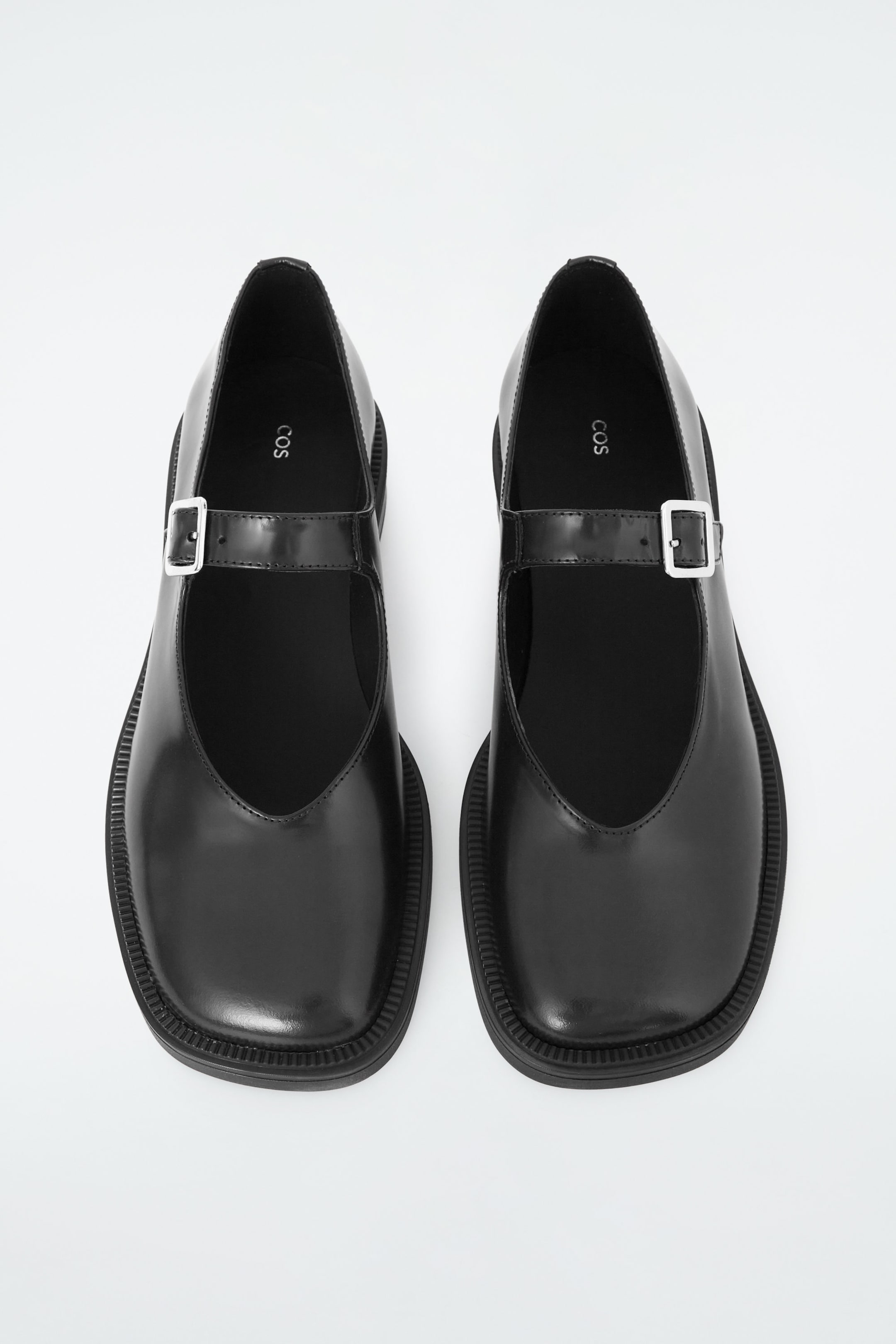 CHUNKY LEATHER MARY-JANE SHOES
