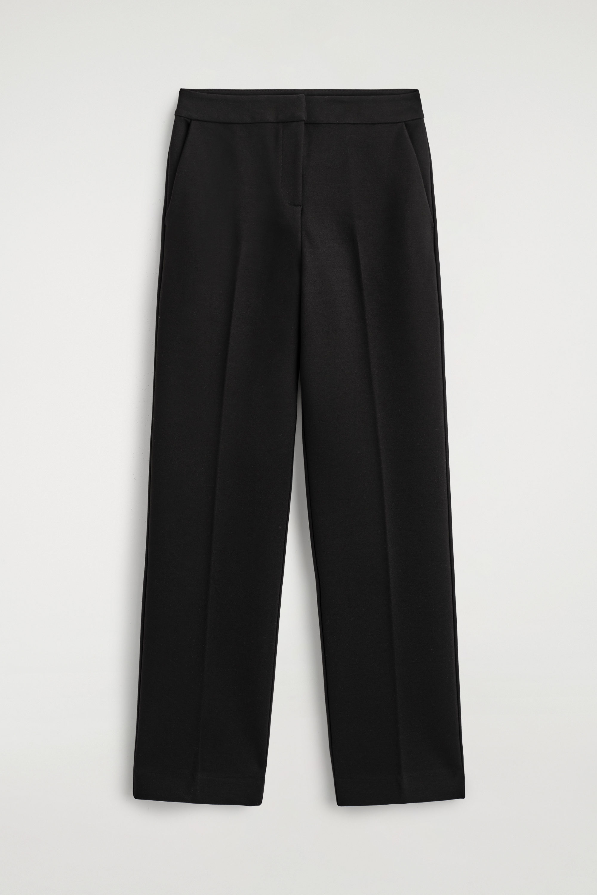 TAILORED STRAIGHT-LEG PANTS - BLACK | COS US