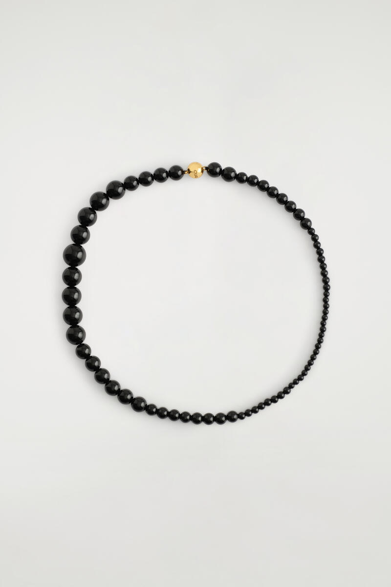 Agate Beaded Necklace