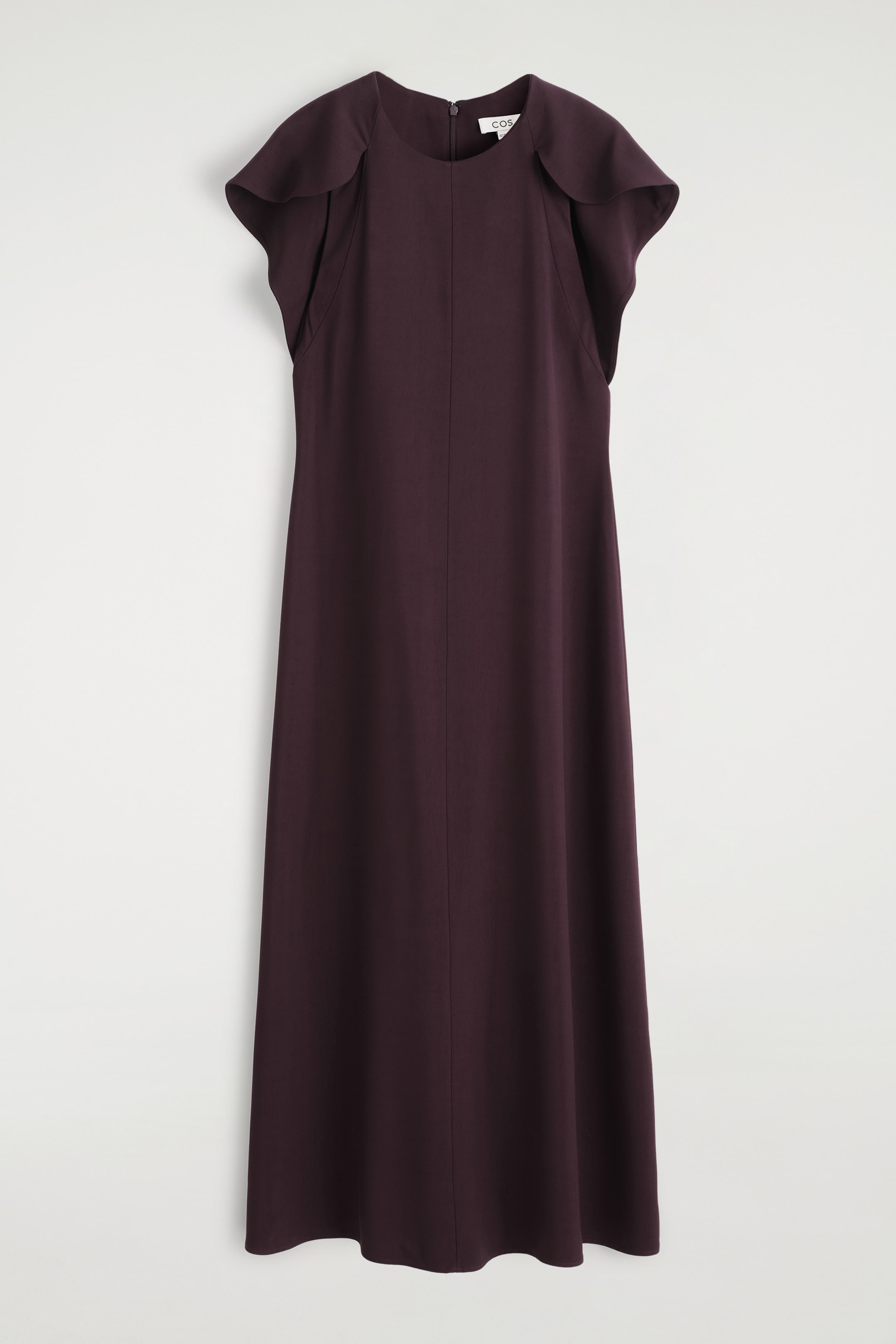 Größeres Bild anzeigen: MIDIKLEID MIT CAPE-ÄRMELN - VIOLETT - Ladies | H&M AT 5