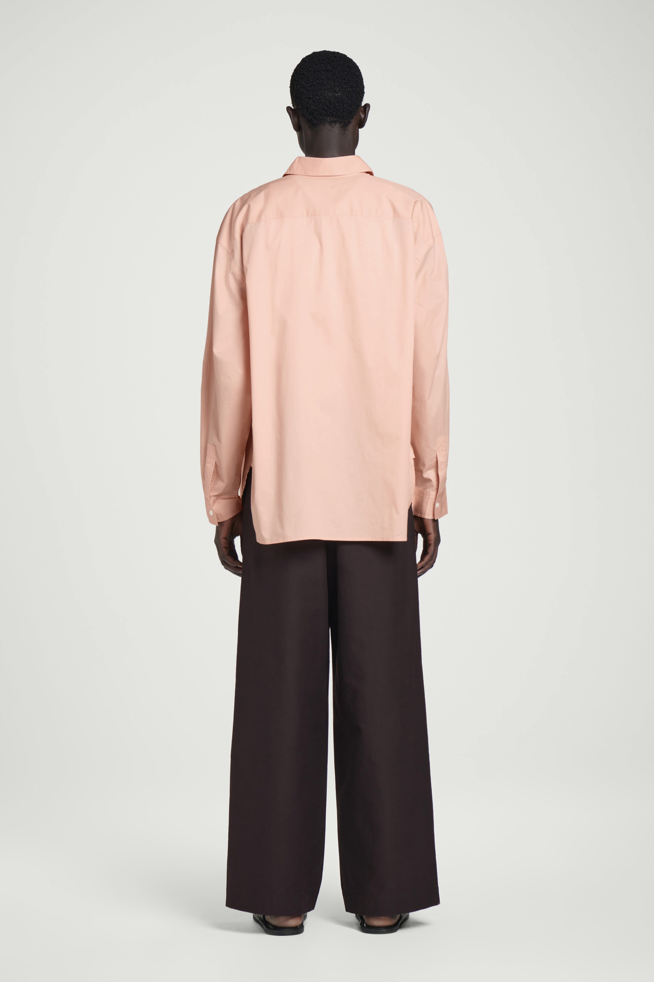 Ver imagen más grande: CAMISA OXFORD OVERSIZE ANCHA DE ALGODÓN - NARANJA - HOMBRE | H&M ES 5