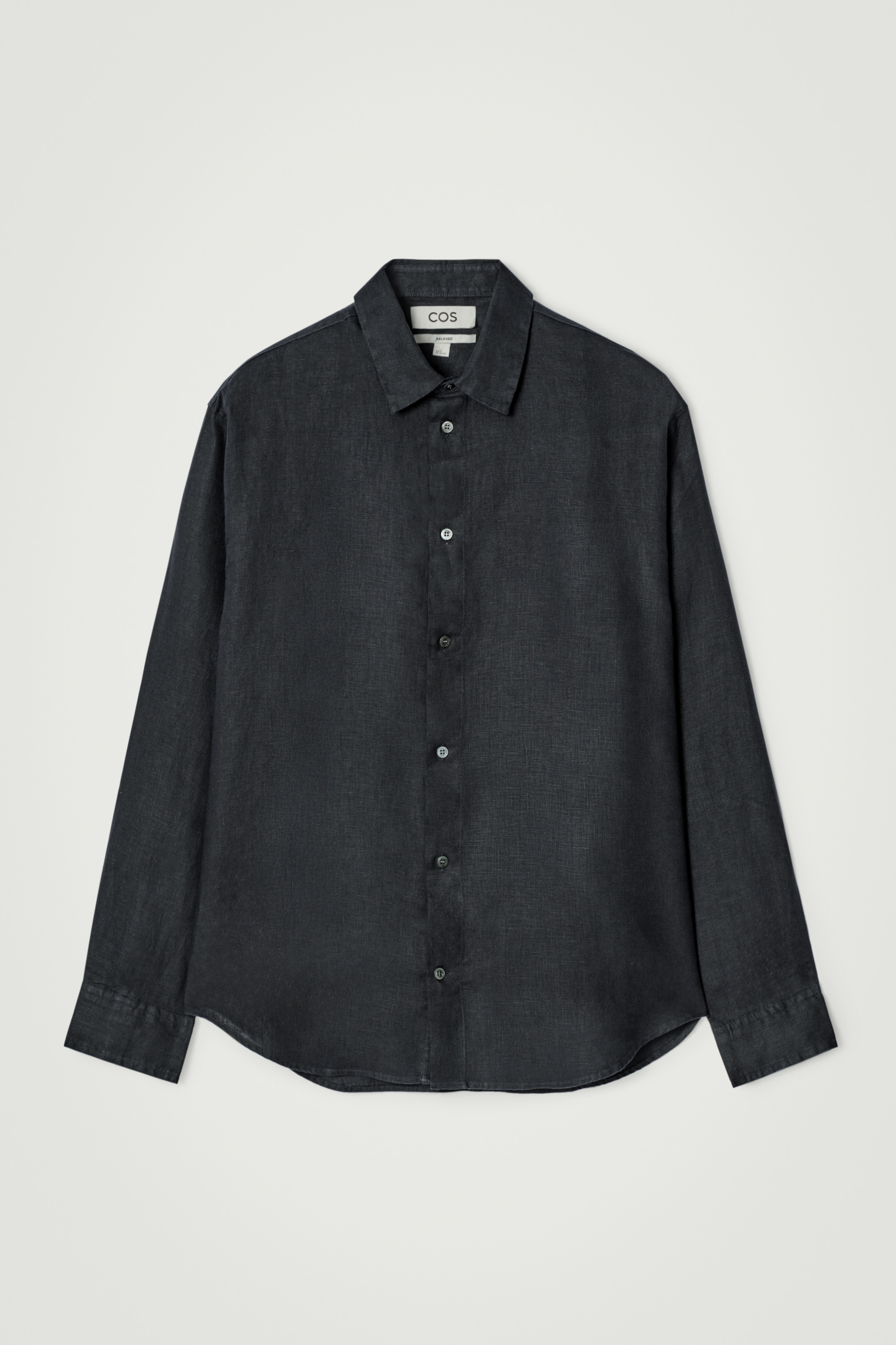 Visualizza immagine più grande: CAMICIA IN LINO DAL TAGLIO RILASSATO - BLU NAVY - UOMO | H&M IT 7