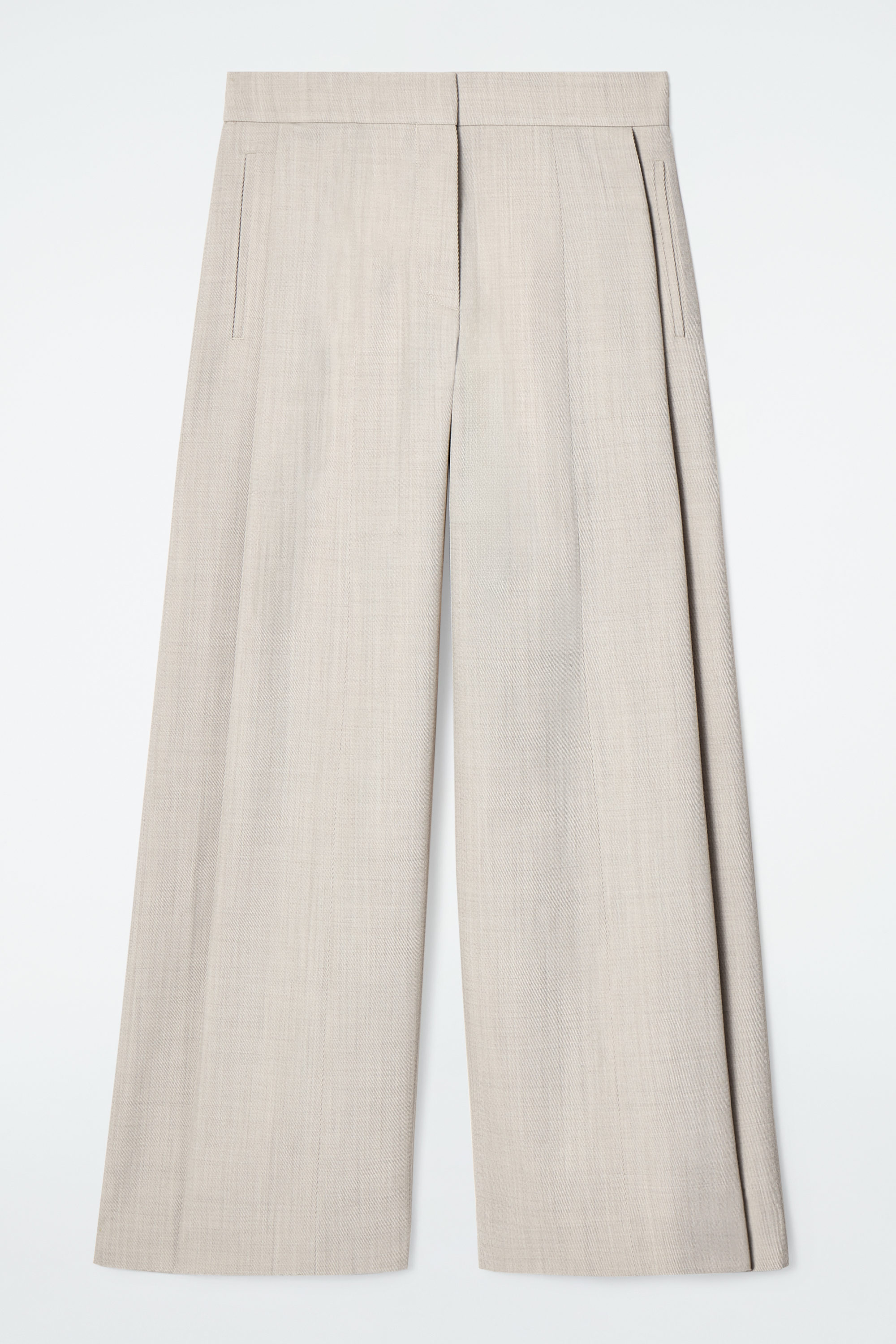 パンツ SUPER LIGHT WOOL TROUSERS sand beige Light Taupe Cotton and Wool Pants SS25 33727650 | Zegna BE