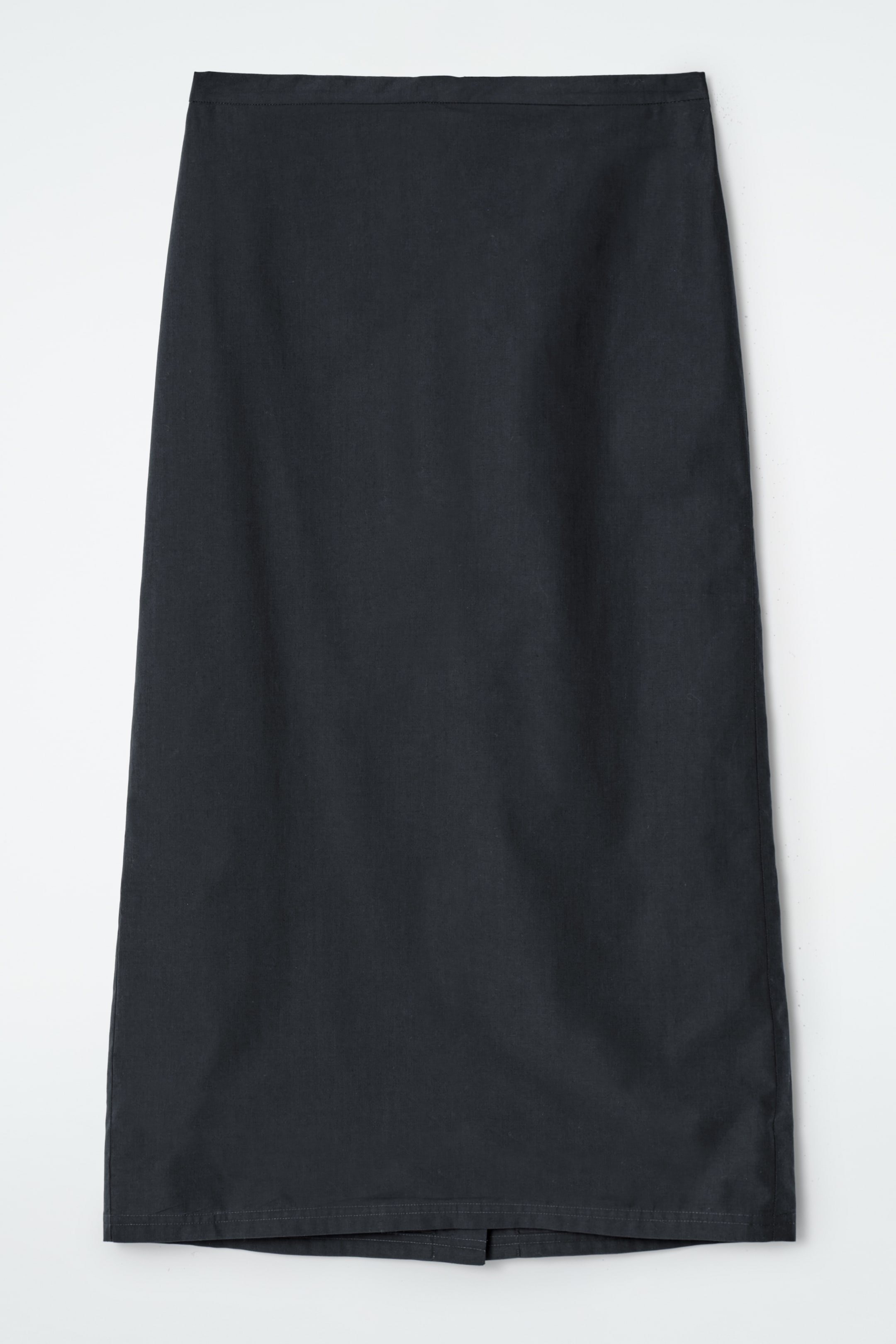 Agrandir l'image: JUPE MIDI TAILLE AJUSTABLE EN COTON - BLEU MARINE - FEMME | H&M FR 6