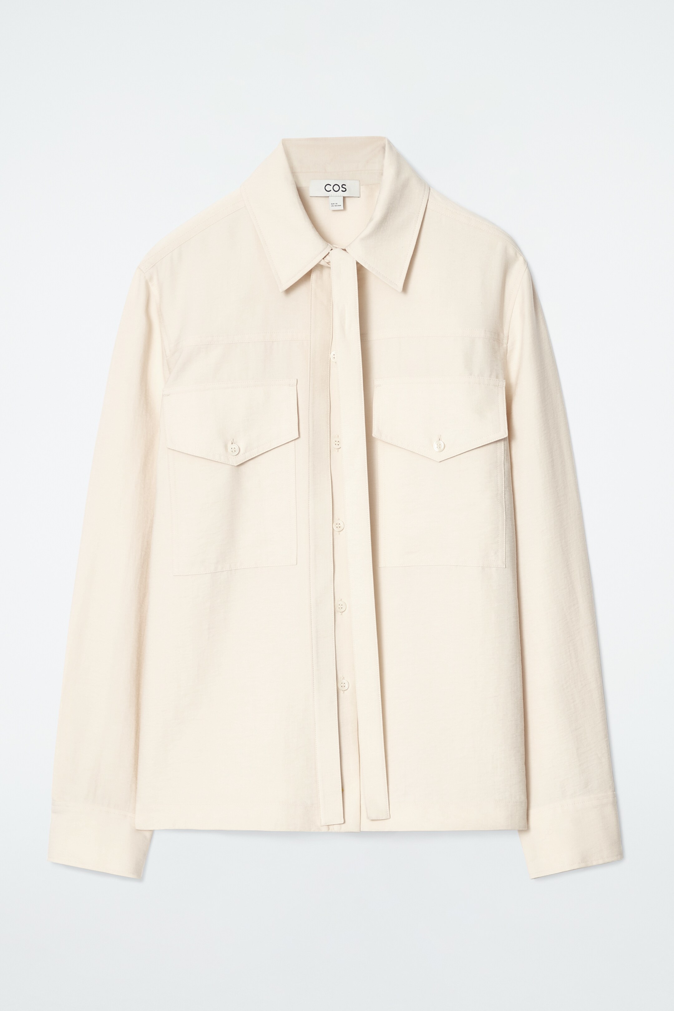 View larger image: NECK-TIE SHIRT - ECRU - Ladies | H&M GB 6