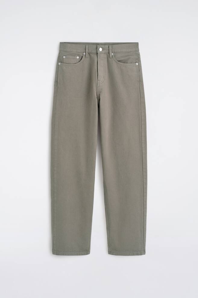 RIDER JEANS MIT GERADEM BEIN UND LOCKERER PASSFORM - BEIGE/MITTELBLAU/HELLBLAU/SCHWARZE WASCHUNG/VERBLASSTES BLAU - 1