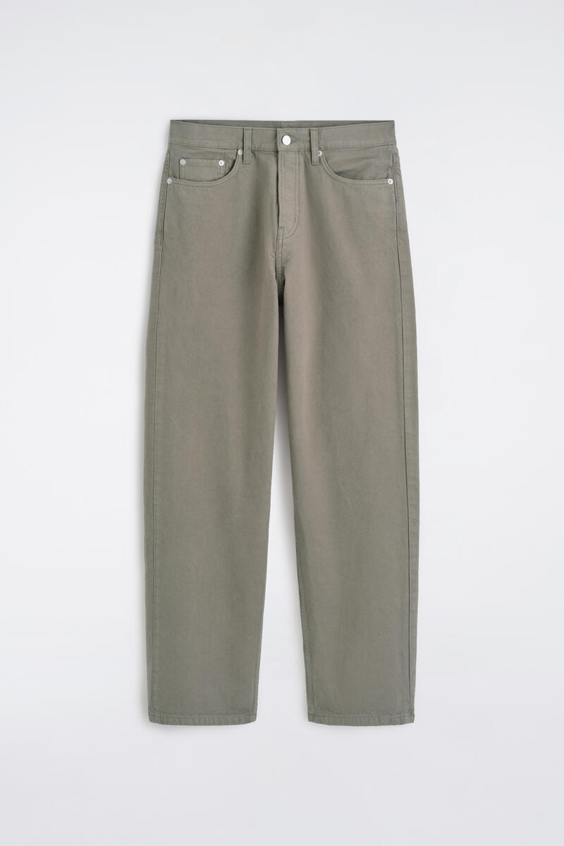 COS Rider Relaxed-Fit Straight-Leg Jeans Beige Men's 36/34