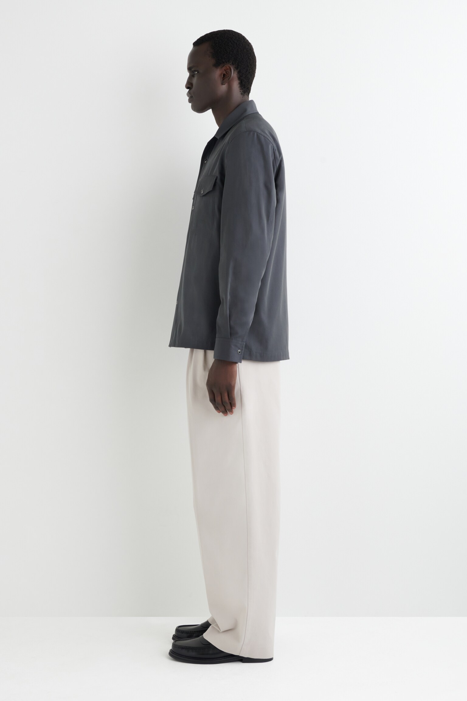 CAMISA WESTERN - GRIS OSCURO - 3