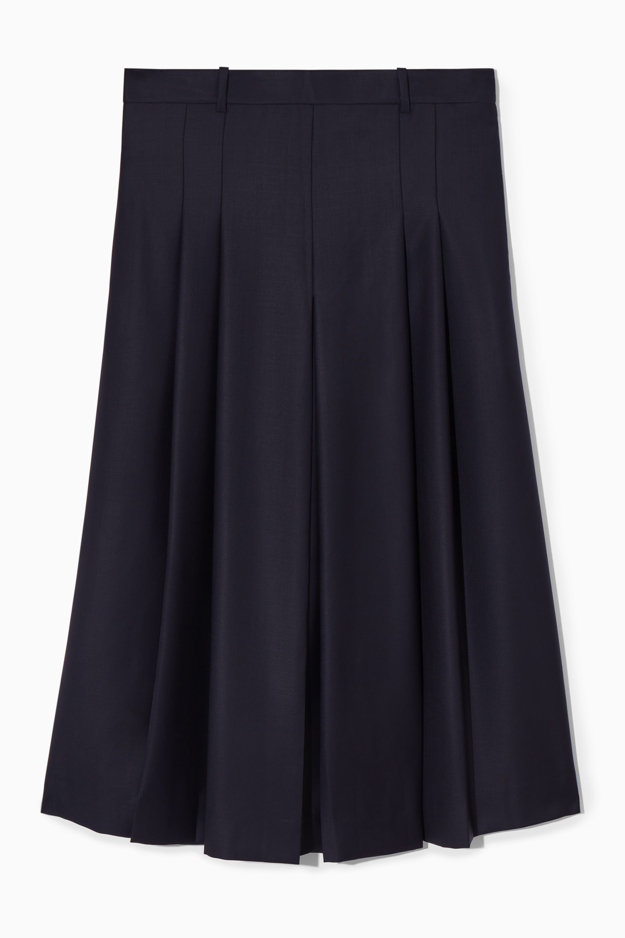 View larger image: TAILORED WOOL SKORT - NAVY - Ladies | H&M GB 1